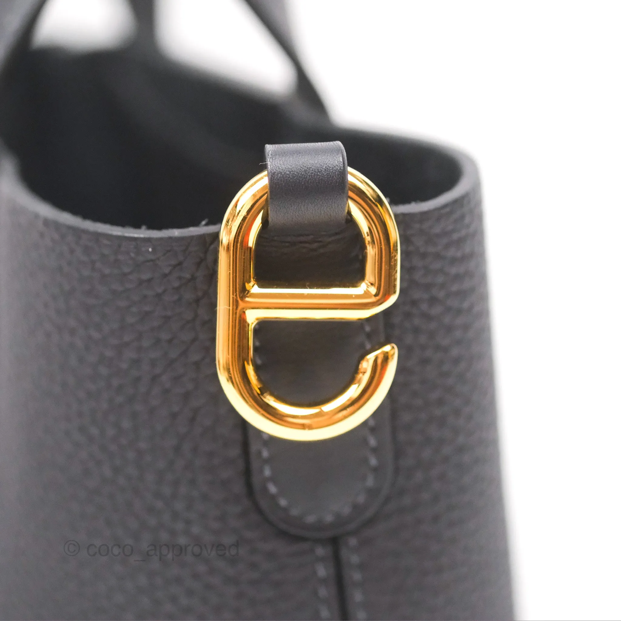 Hermes In-The-Loop 18 Caban Clemence Gold Hardware