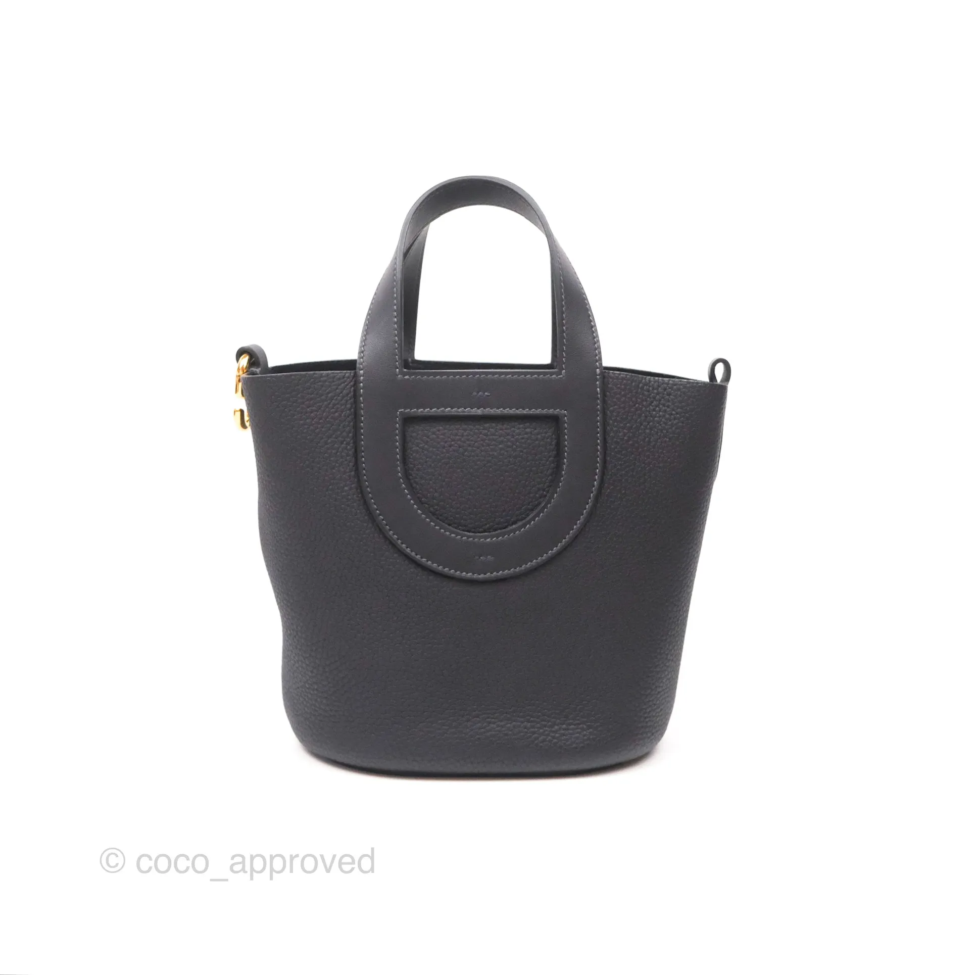 Hermes In-The-Loop 18 Caban Clemence Gold Hardware