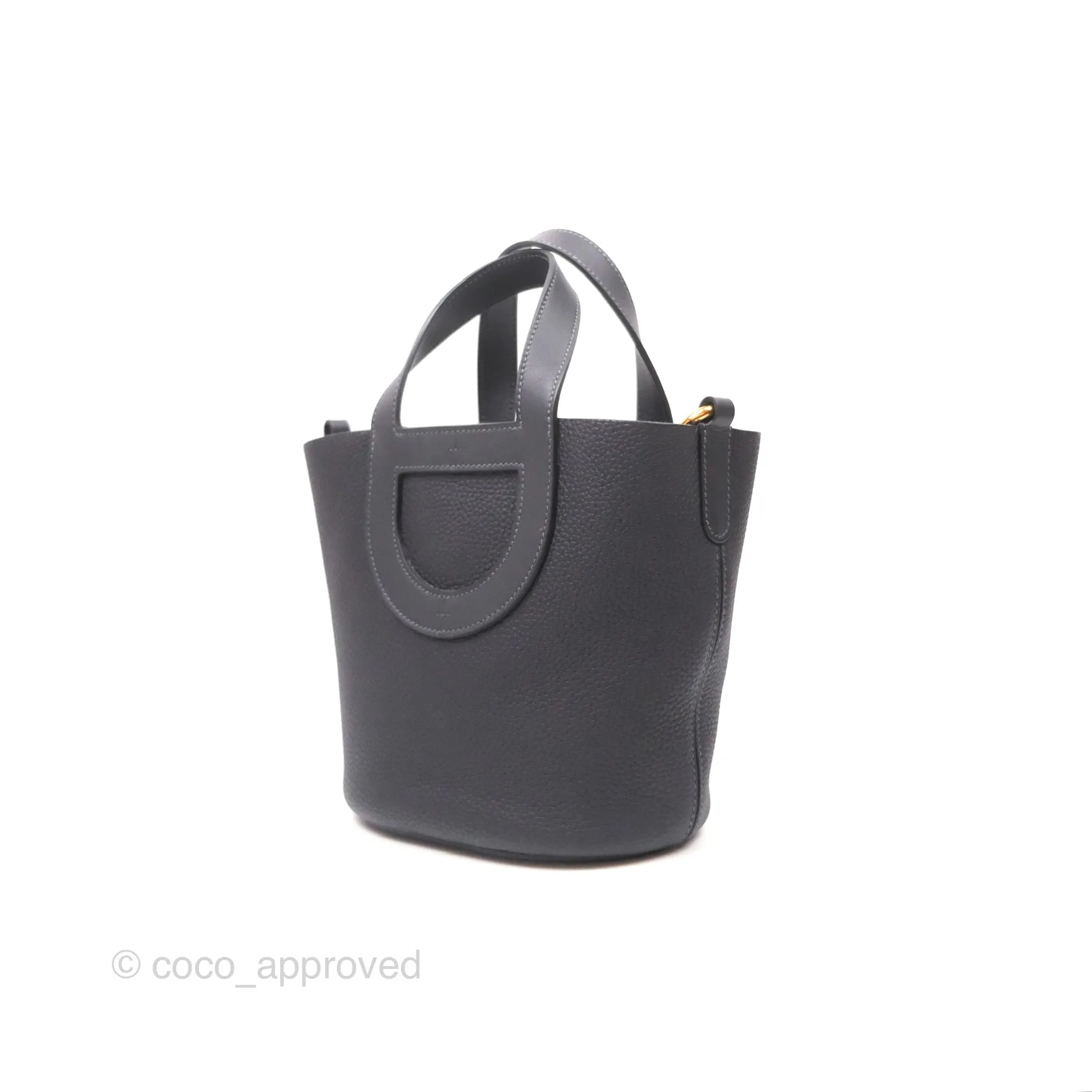 Hermes In-The-Loop 18 Caban Clemence Gold Hardware