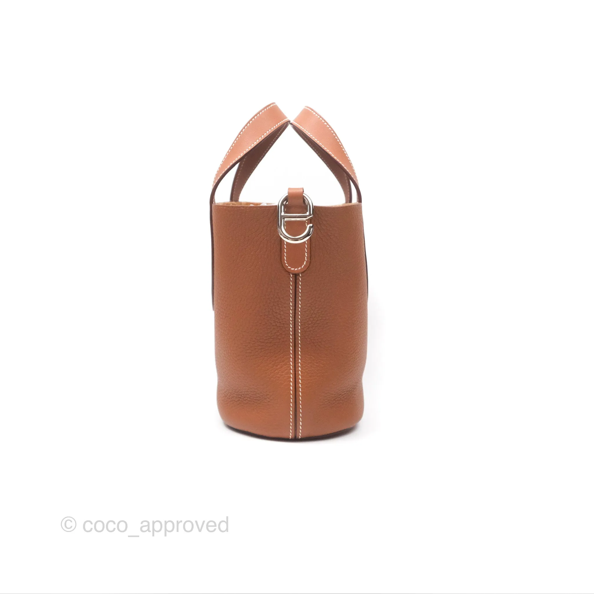 Hermes In-The-Loop 18 Gold Clemence Palladium Hardware