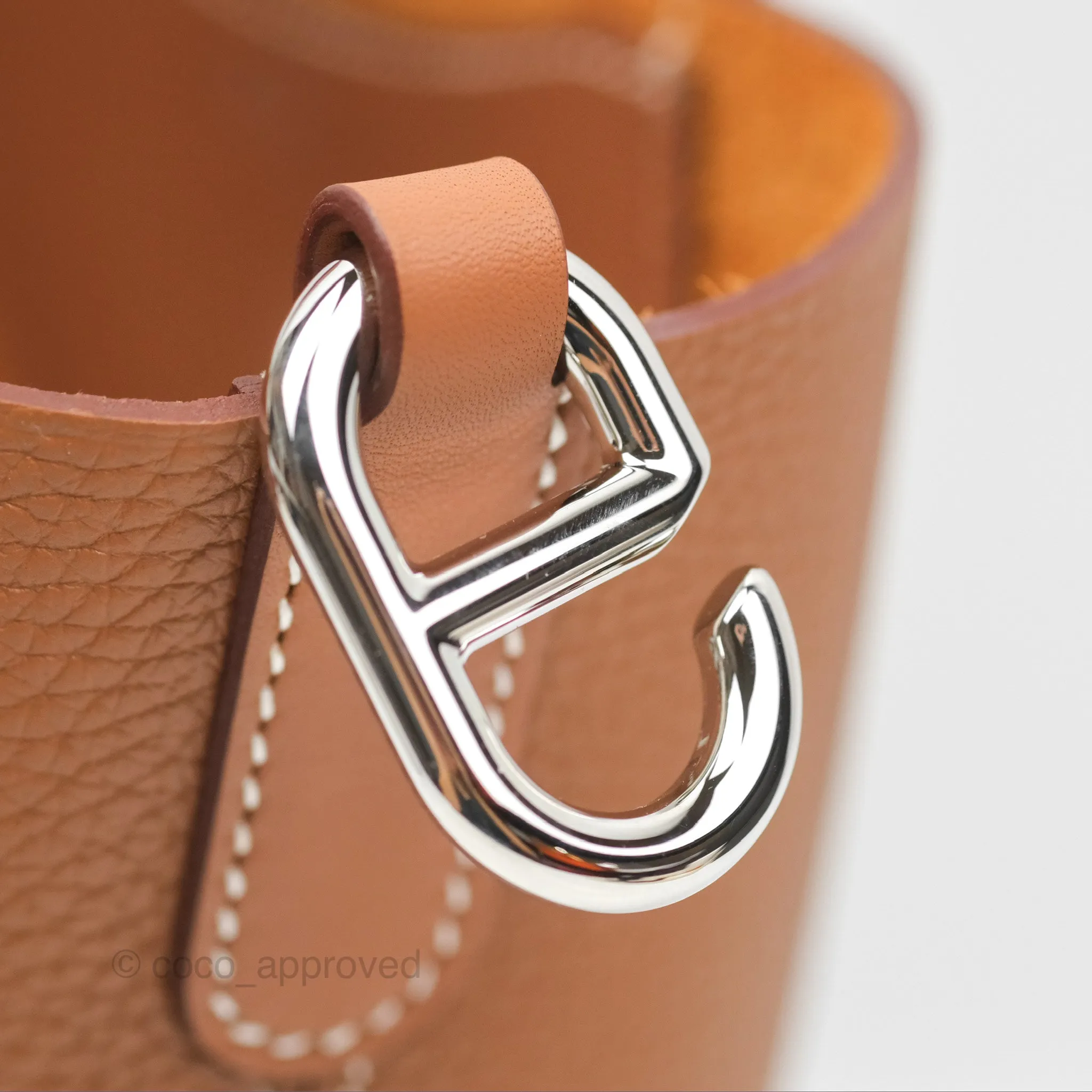 Hermes In-The-Loop 18 Gold Clemence Palladium Hardware