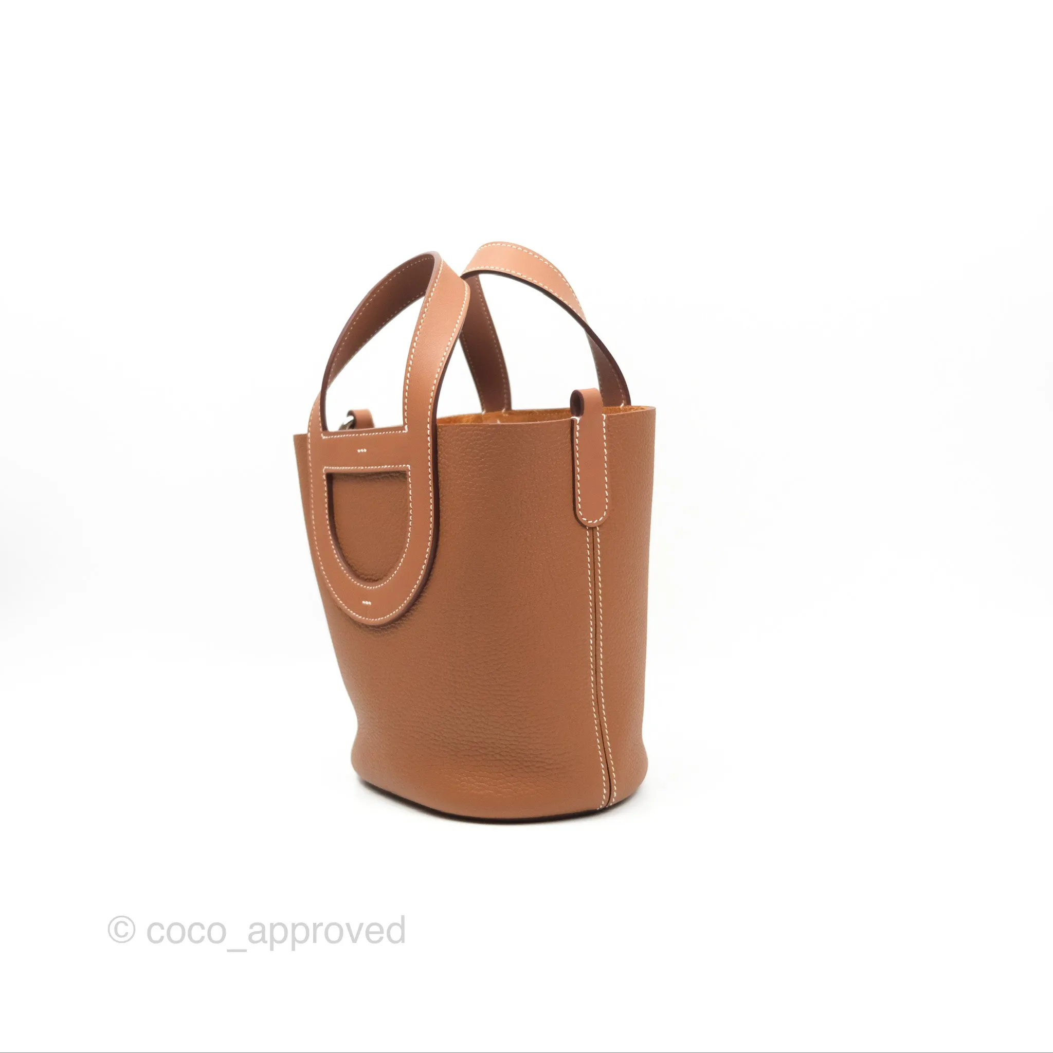 Hermes In-The-Loop 18 Gold Clemence Palladium Hardware
