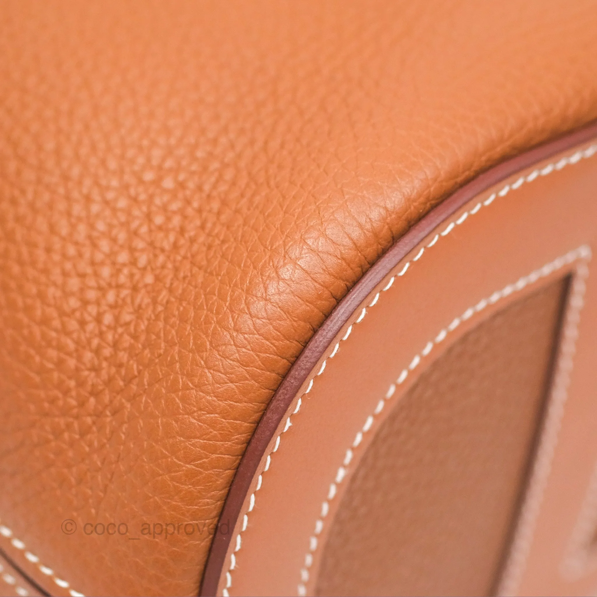 Hermes In-The-Loop 18 Gold Clemence Palladium Hardware