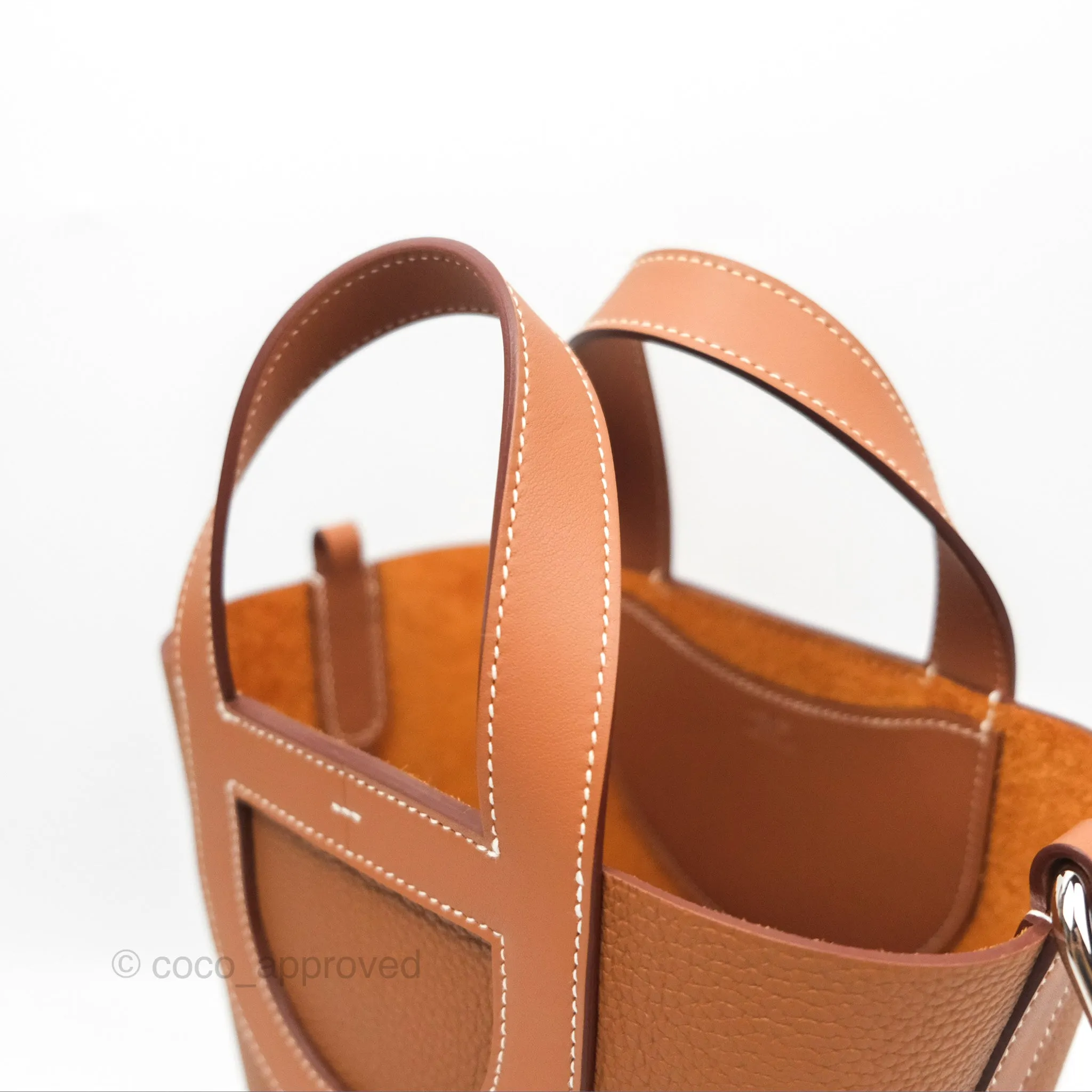 Hermes In-The-Loop 18 Gold Clemence Palladium Hardware