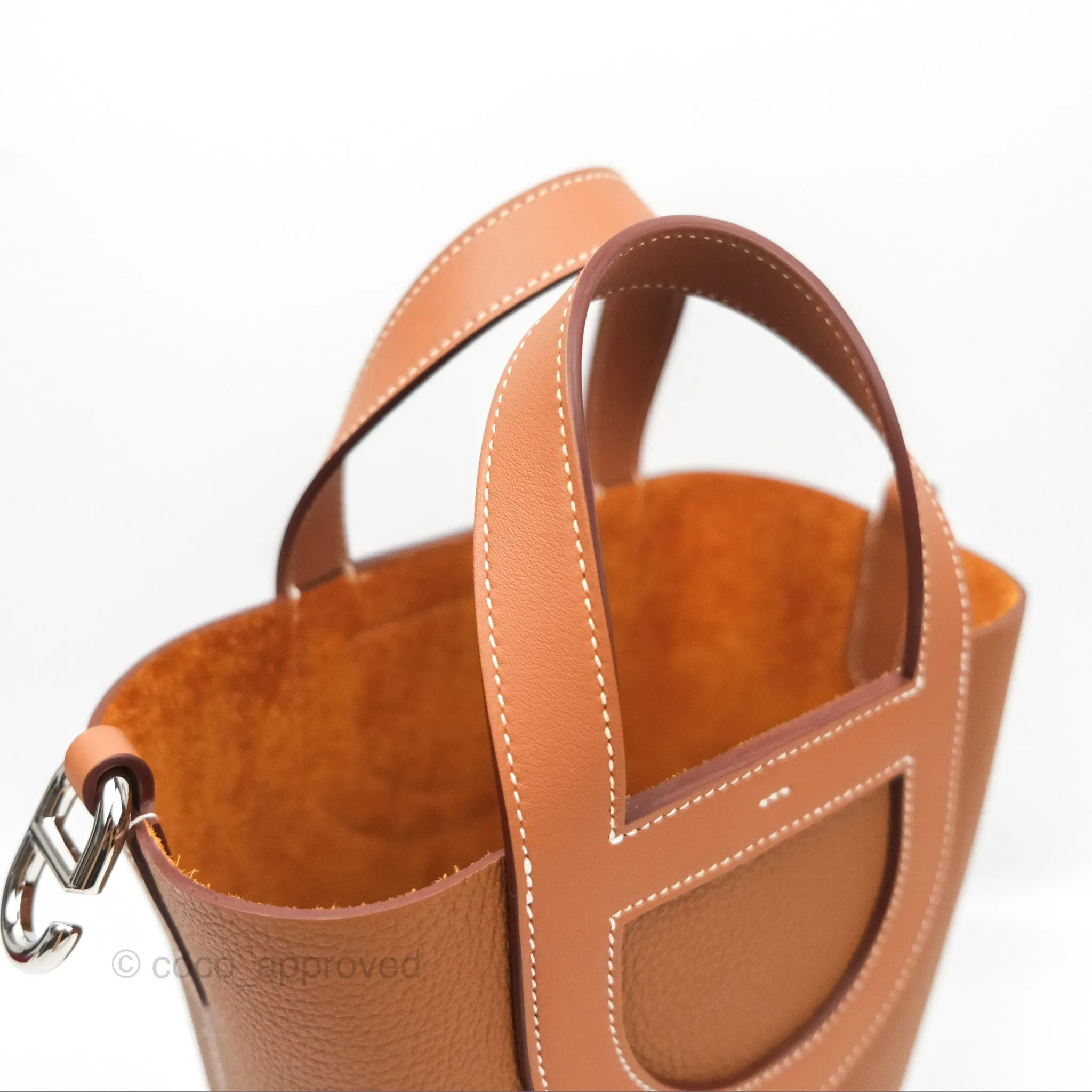 Hermes In-The-Loop 18 Gold Clemence Palladium Hardware