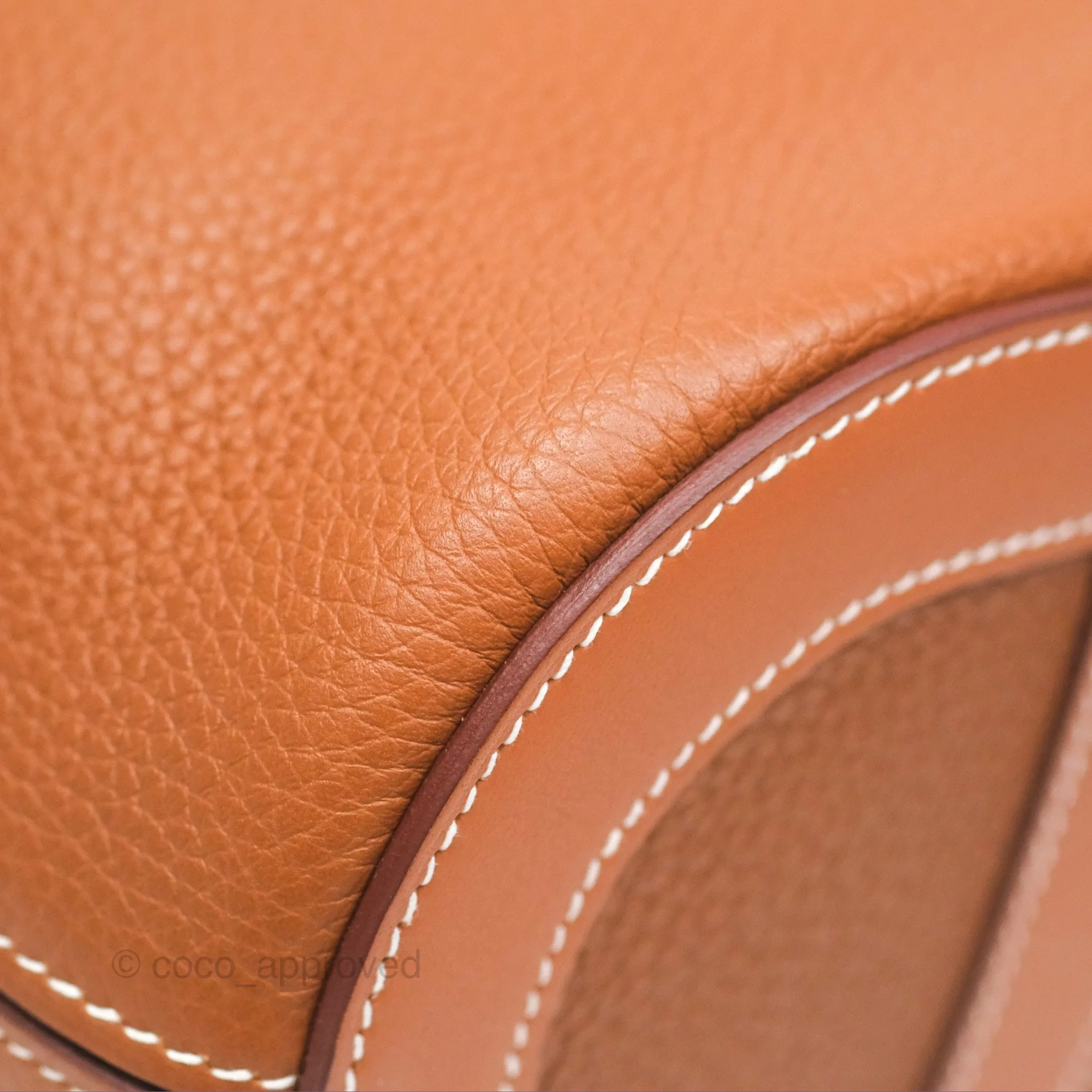Hermes In-The-Loop 18 Gold Clemence Palladium Hardware