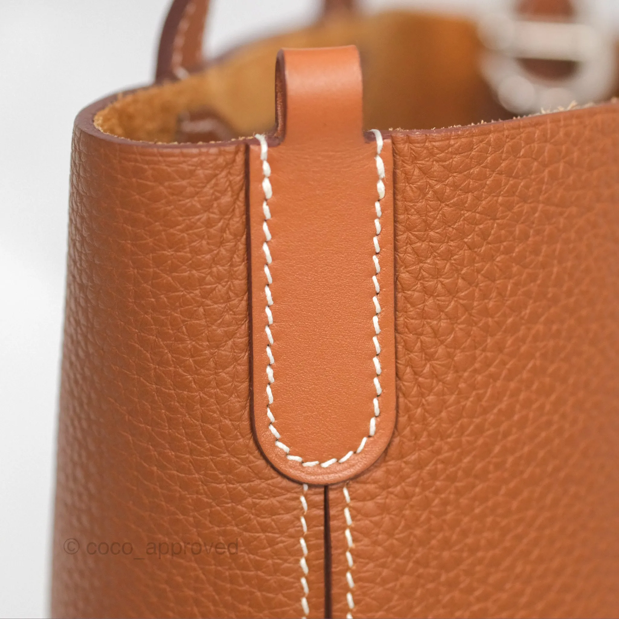 Hermes In-The-Loop 18 Gold Clemence Palladium Hardware