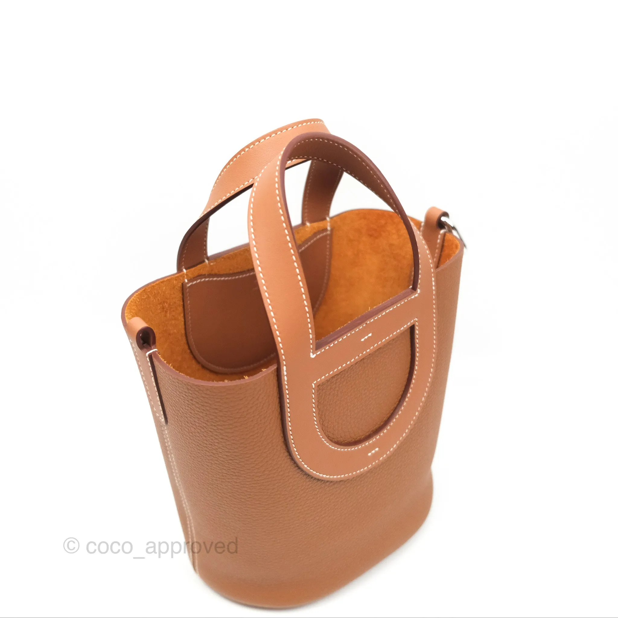 Hermes In-The-Loop 18 Gold Clemence Palladium Hardware