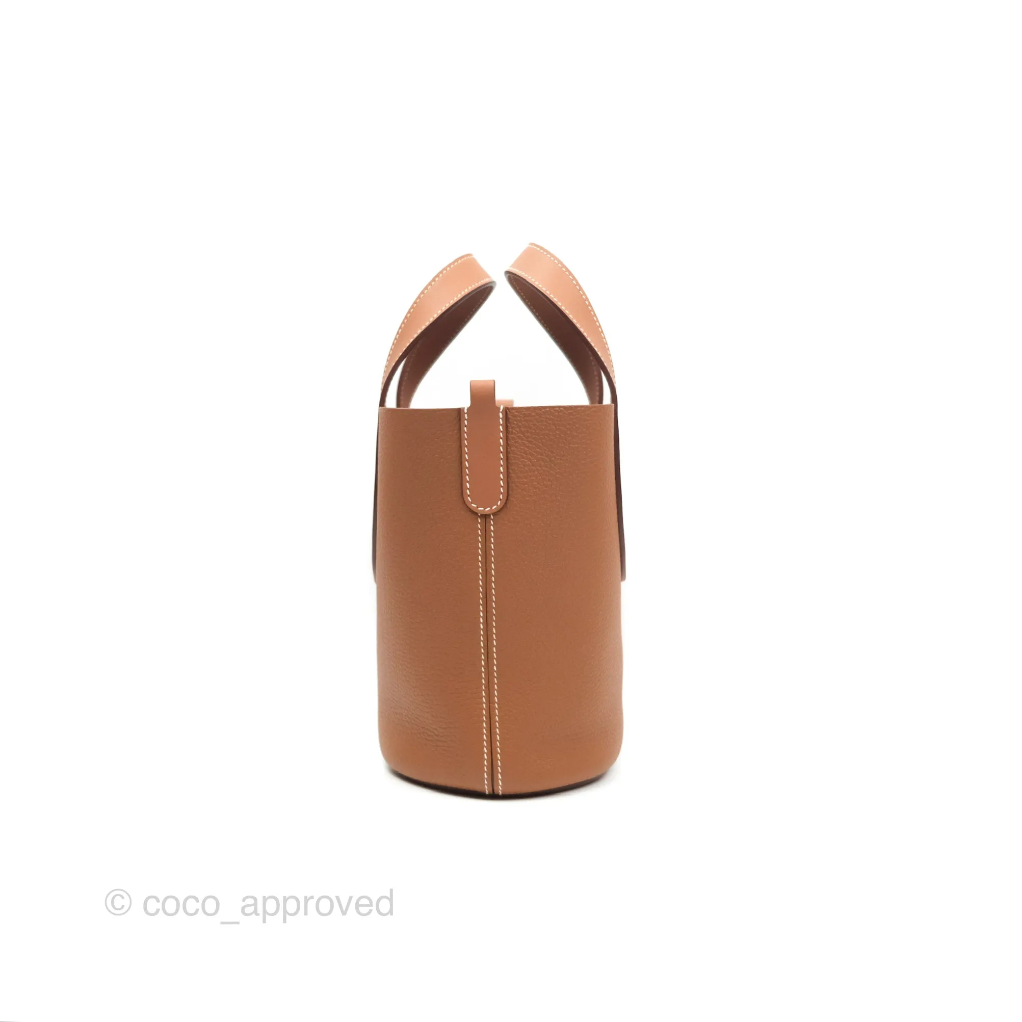 Hermes In-The-Loop 18 Gold Clemence Palladium Hardware