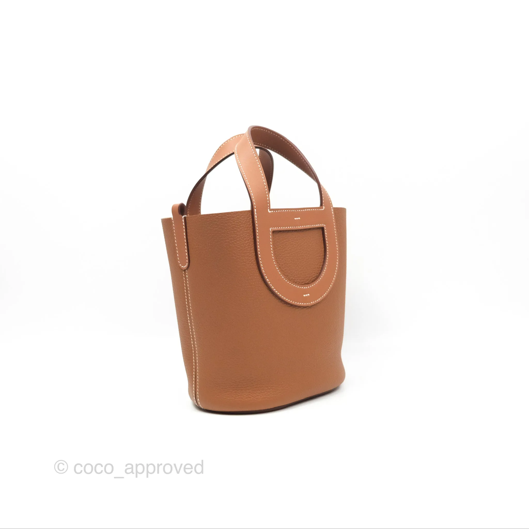 Hermes In-The-Loop 18 Gold Clemence Palladium Hardware