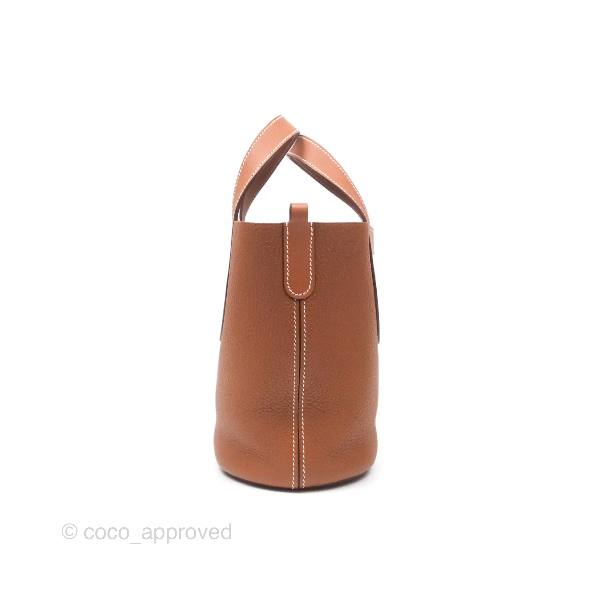 Hermes In-The-Loop 18 Gold Clemence Palladium Hardware