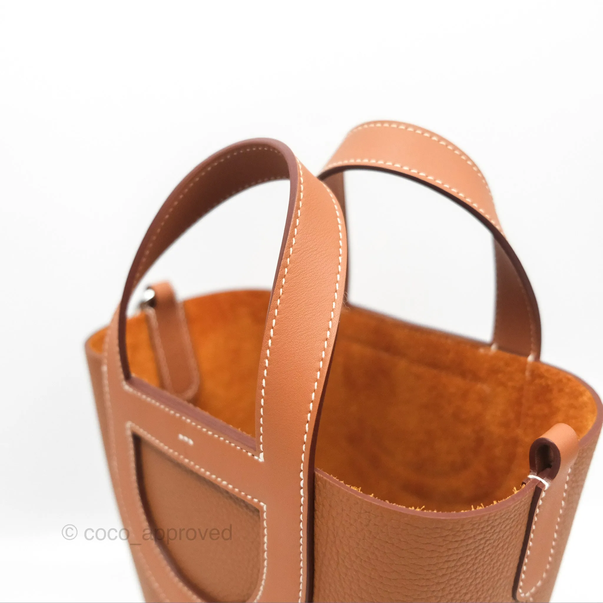 Hermes In-The-Loop 18 Gold Clemence Palladium Hardware