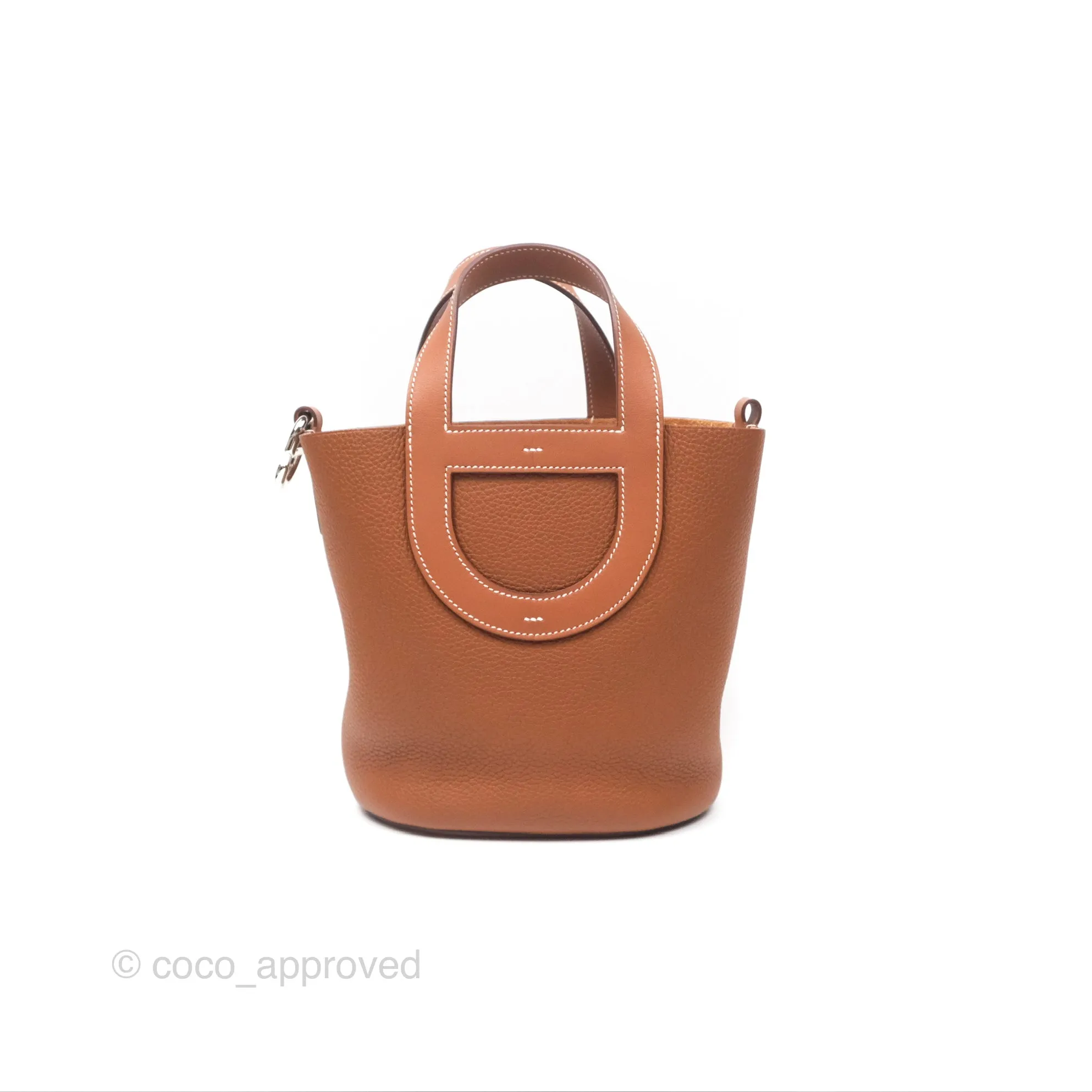 Hermes In-The-Loop 18 Gold Clemence Palladium Hardware