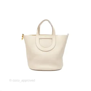 Hermes In-The-Loop 23 Beton Clemence Gold Hardware