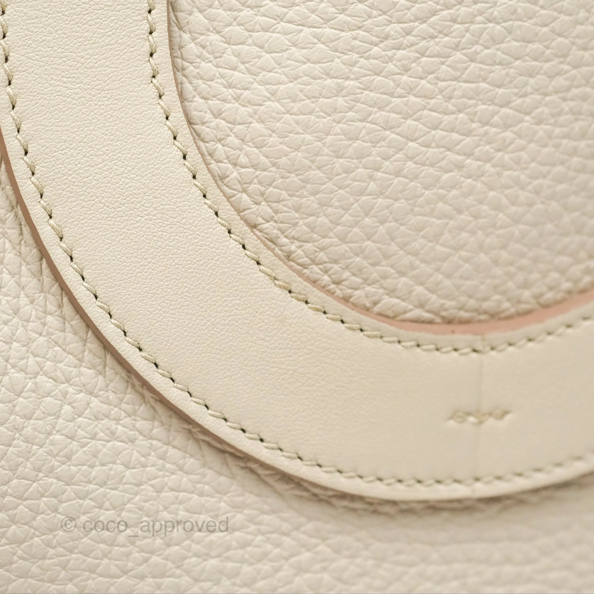 Hermes In-The-Loop 23 Beton Clemence Gold Hardware