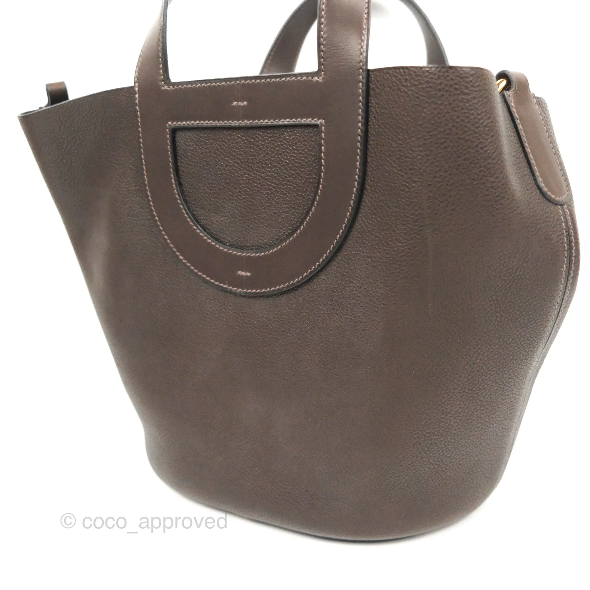 Hermes In-The-Loop 23 Ebene Barenia Faubourg Gold Hardware