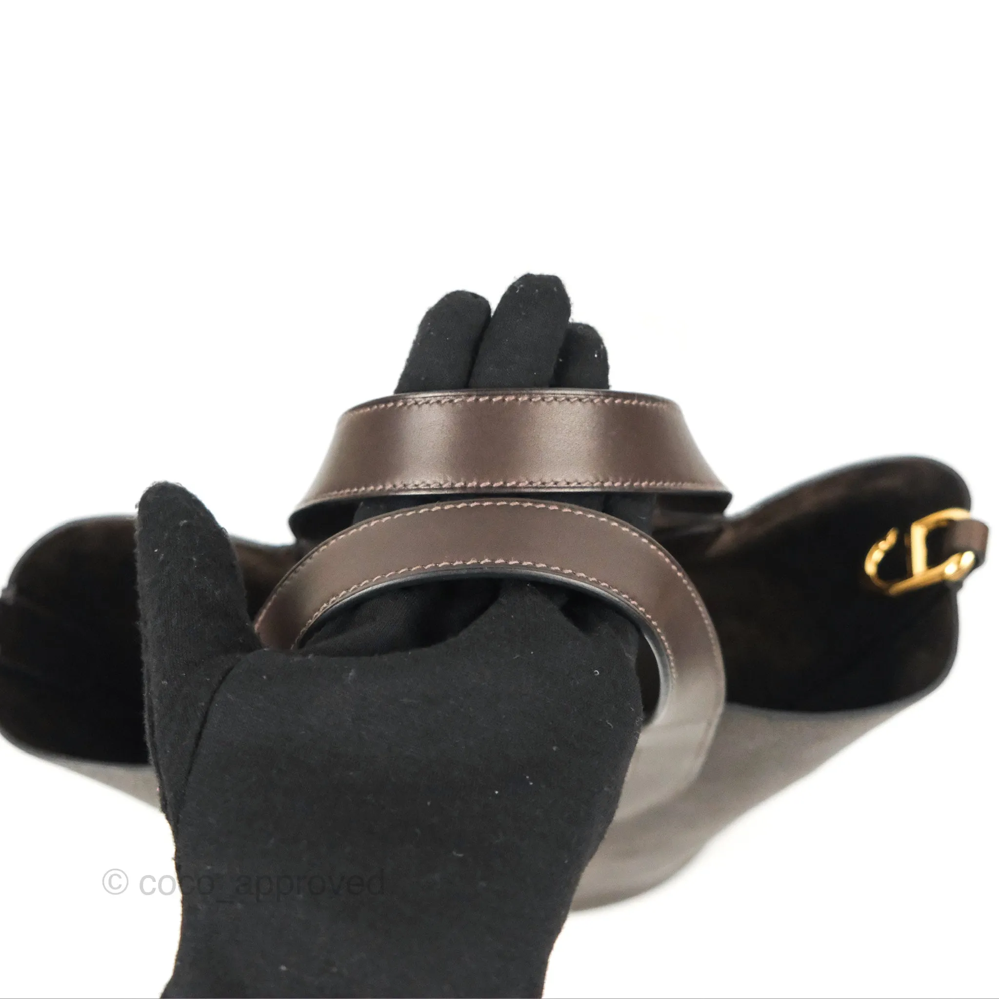Hermes In-The-Loop 23 Ebene Barenia Faubourg Gold Hardware