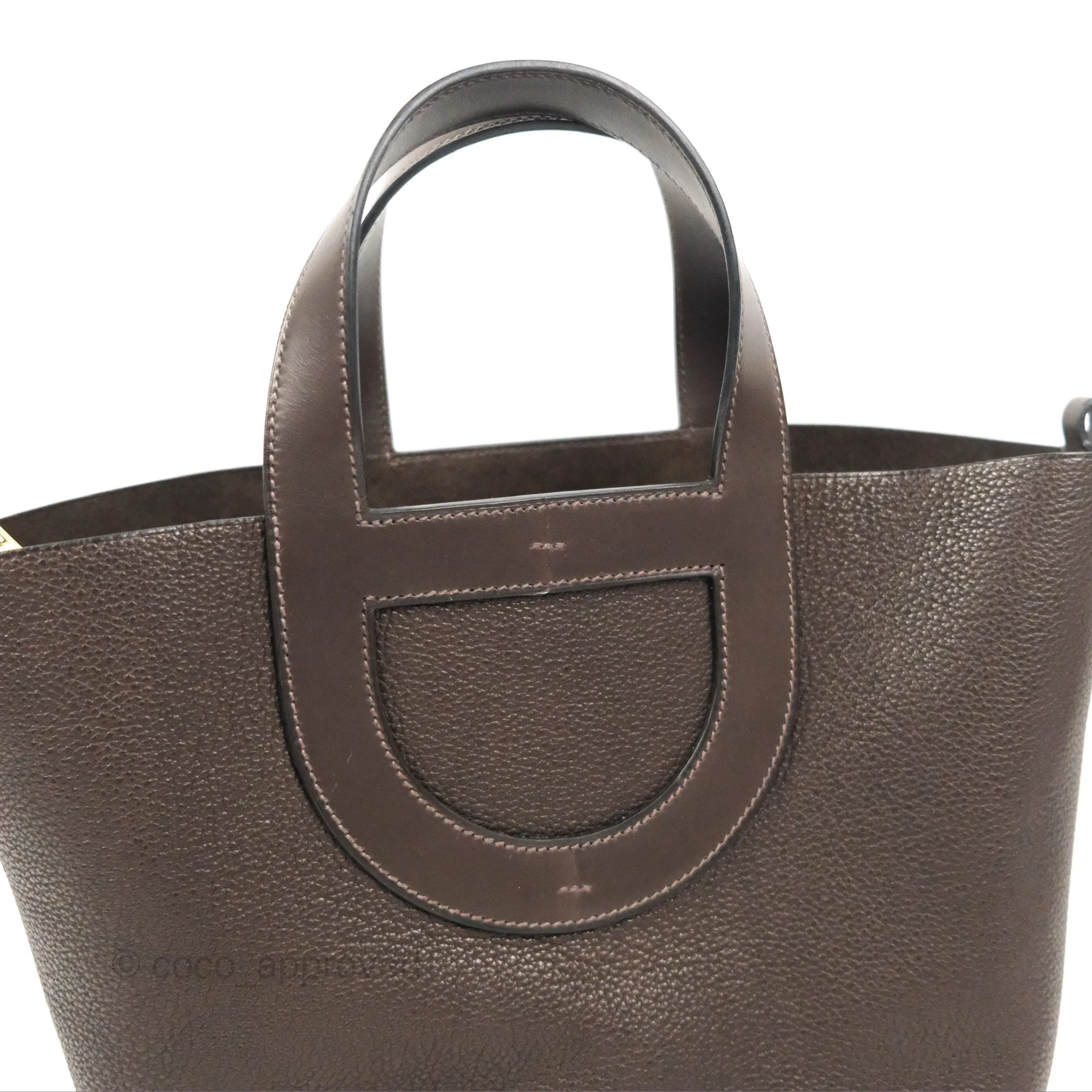 Hermes In-The-Loop 23 Ebene Barenia Faubourg Gold Hardware