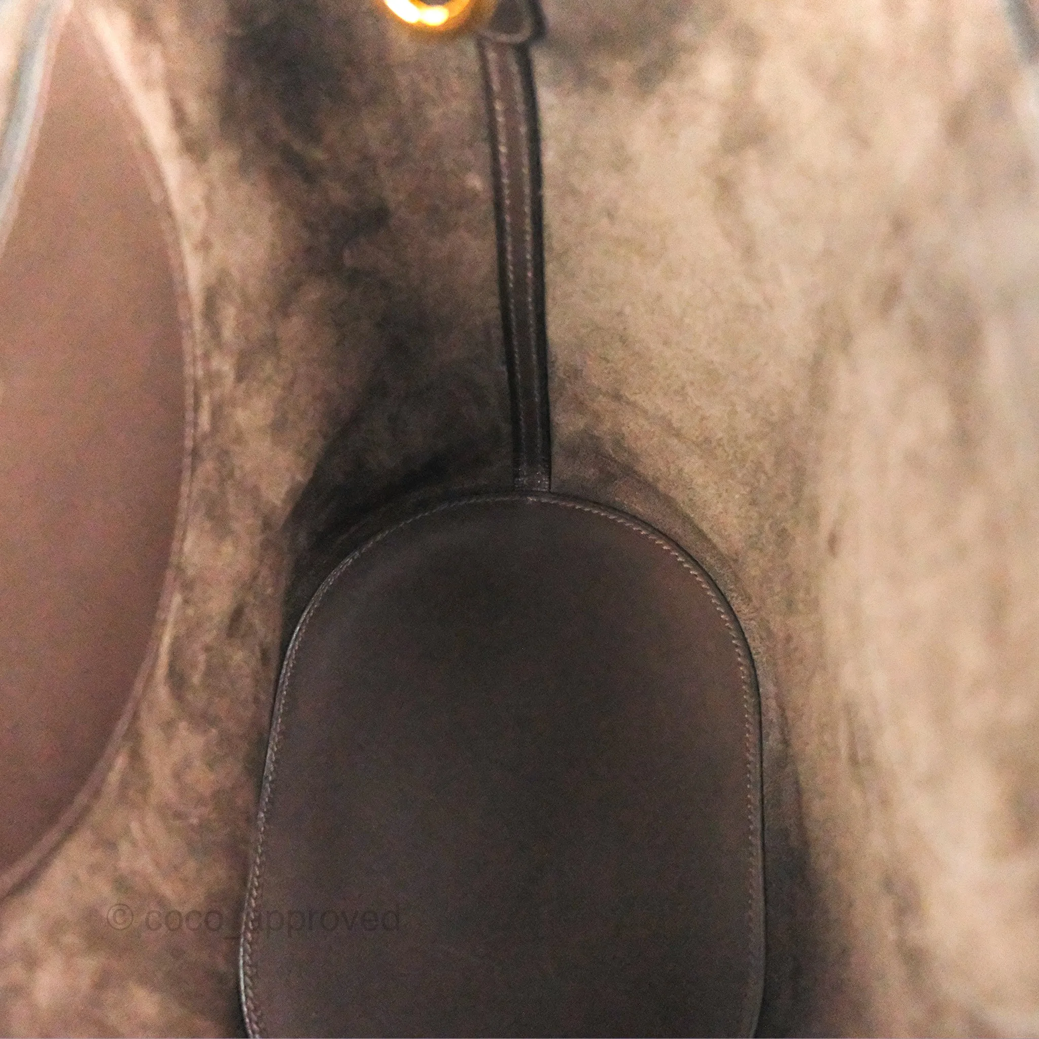 Hermes In-The-Loop 23 Ebene Barenia Faubourg Gold Hardware