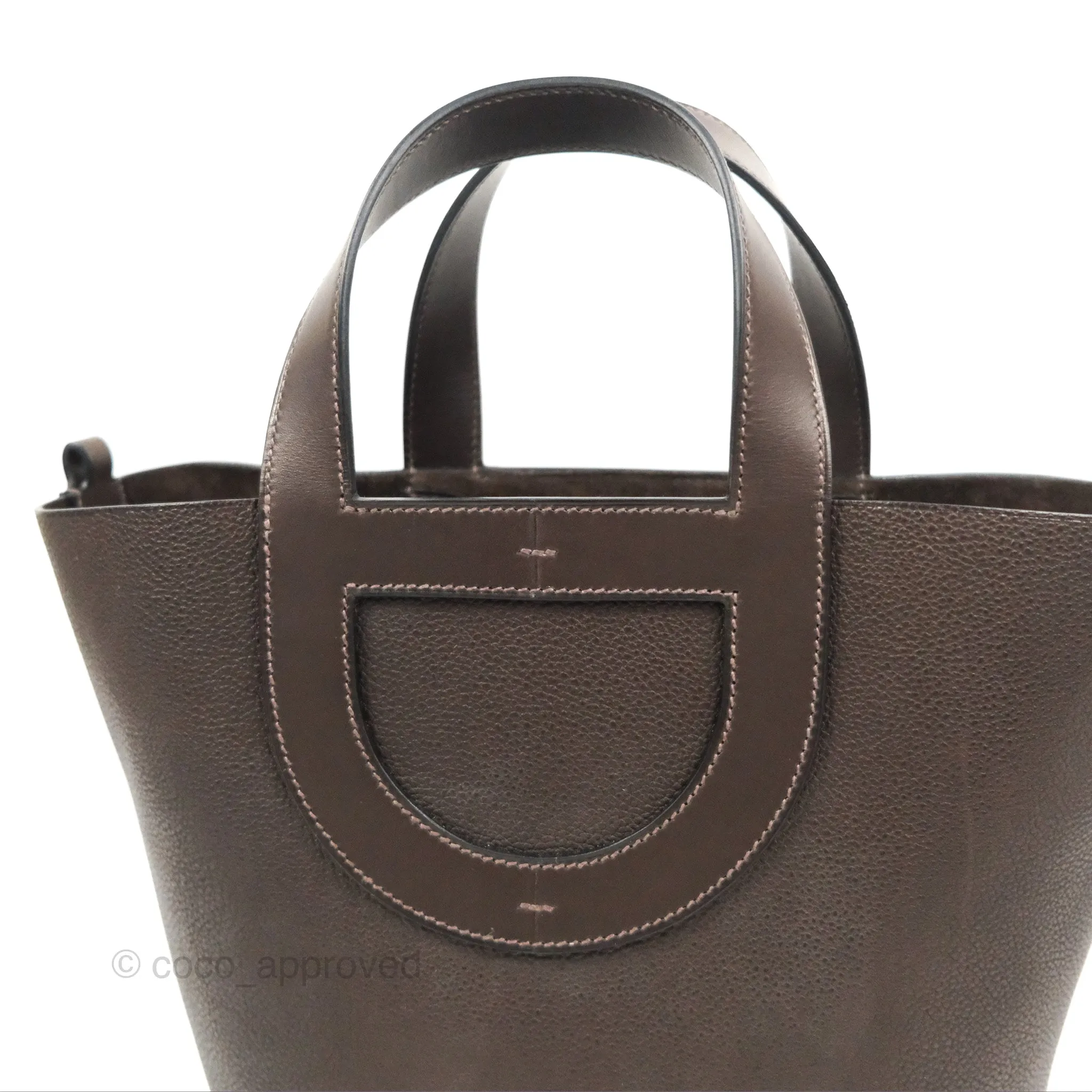 Hermes In-The-Loop 23 Ebene Barenia Faubourg Gold Hardware