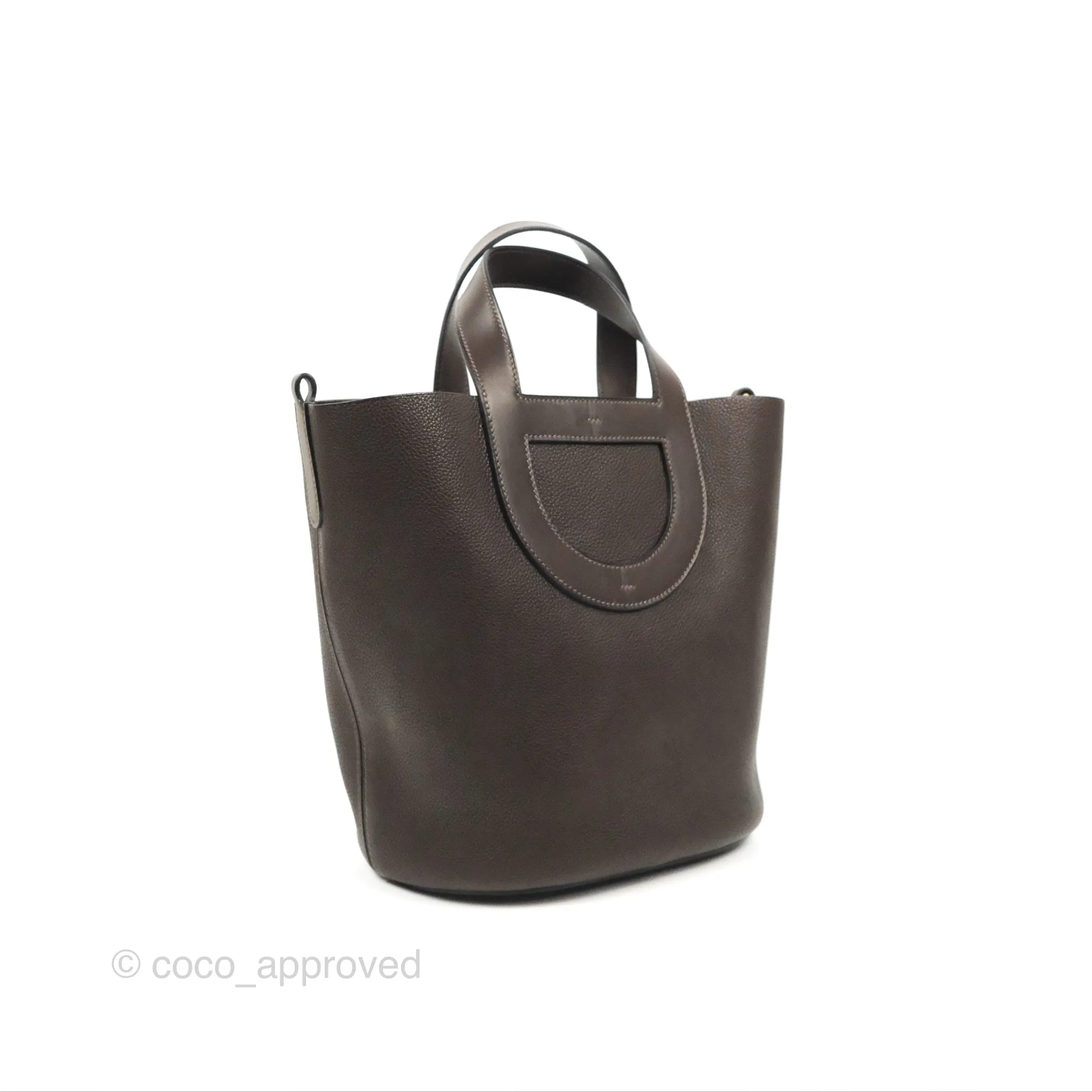 Hermes In-The-Loop 23 Ebene Barenia Faubourg Gold Hardware