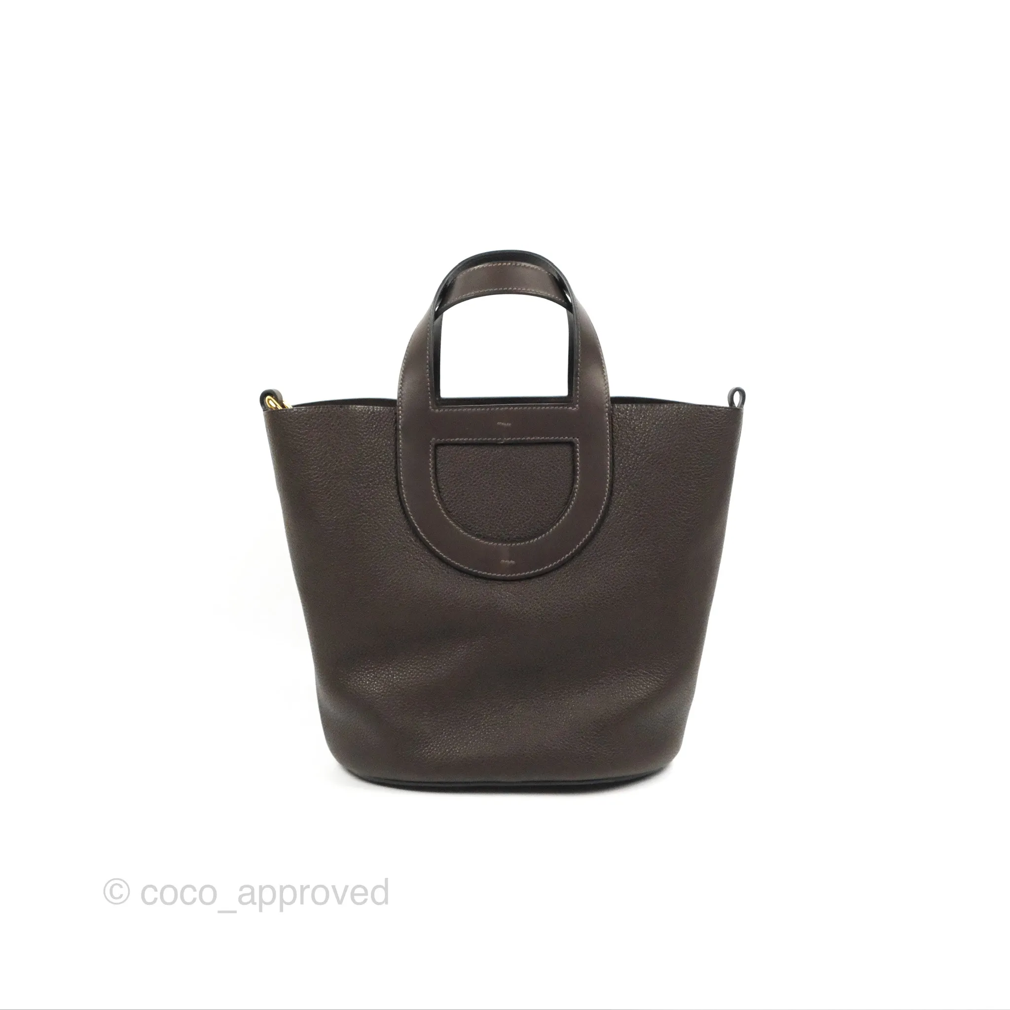 Hermes In-The-Loop 23 Ebene Barenia Faubourg Gold Hardware