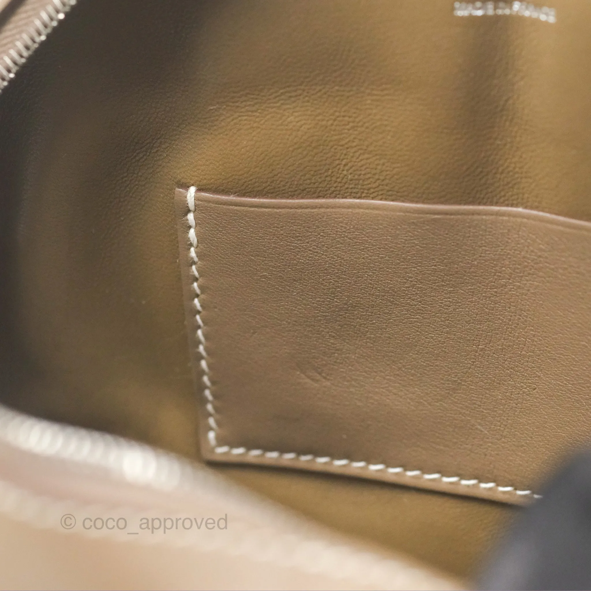 Hermes In-The-Loop Belt Bag Etoupe Swift