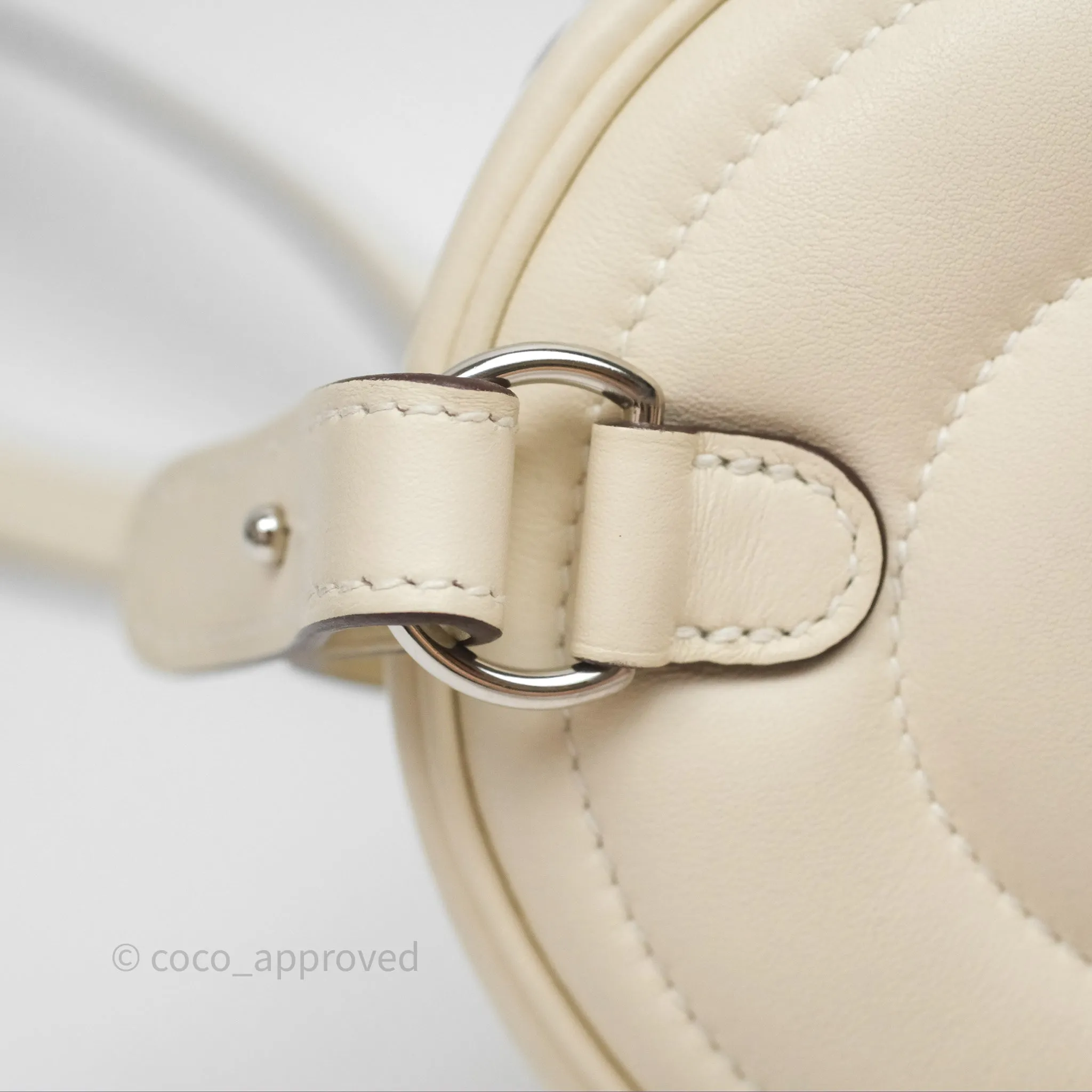 Hermes In-The-Loop Belt Bag Nata I2 Swift Palladium Hardware