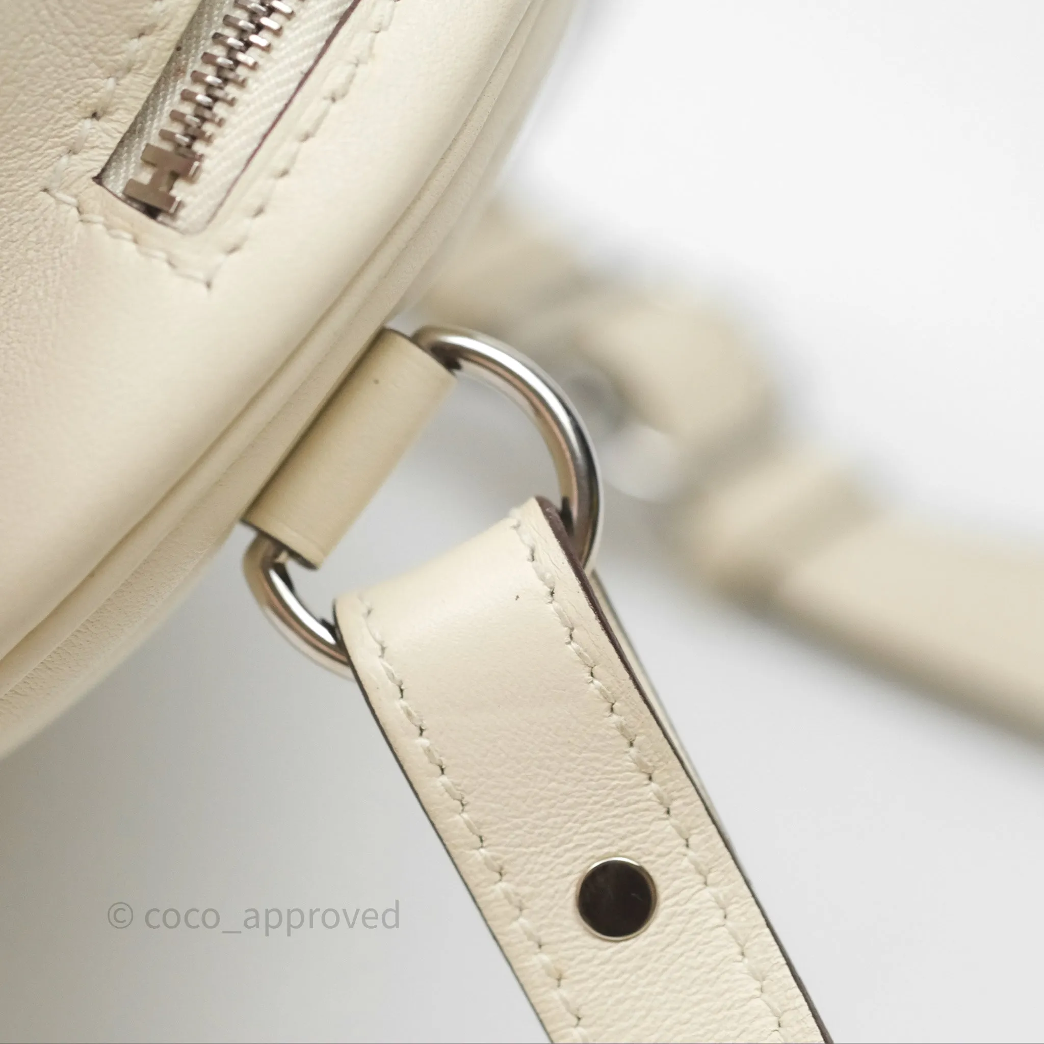 Hermes In-The-Loop Belt Bag Nata I2 Swift Palladium Hardware