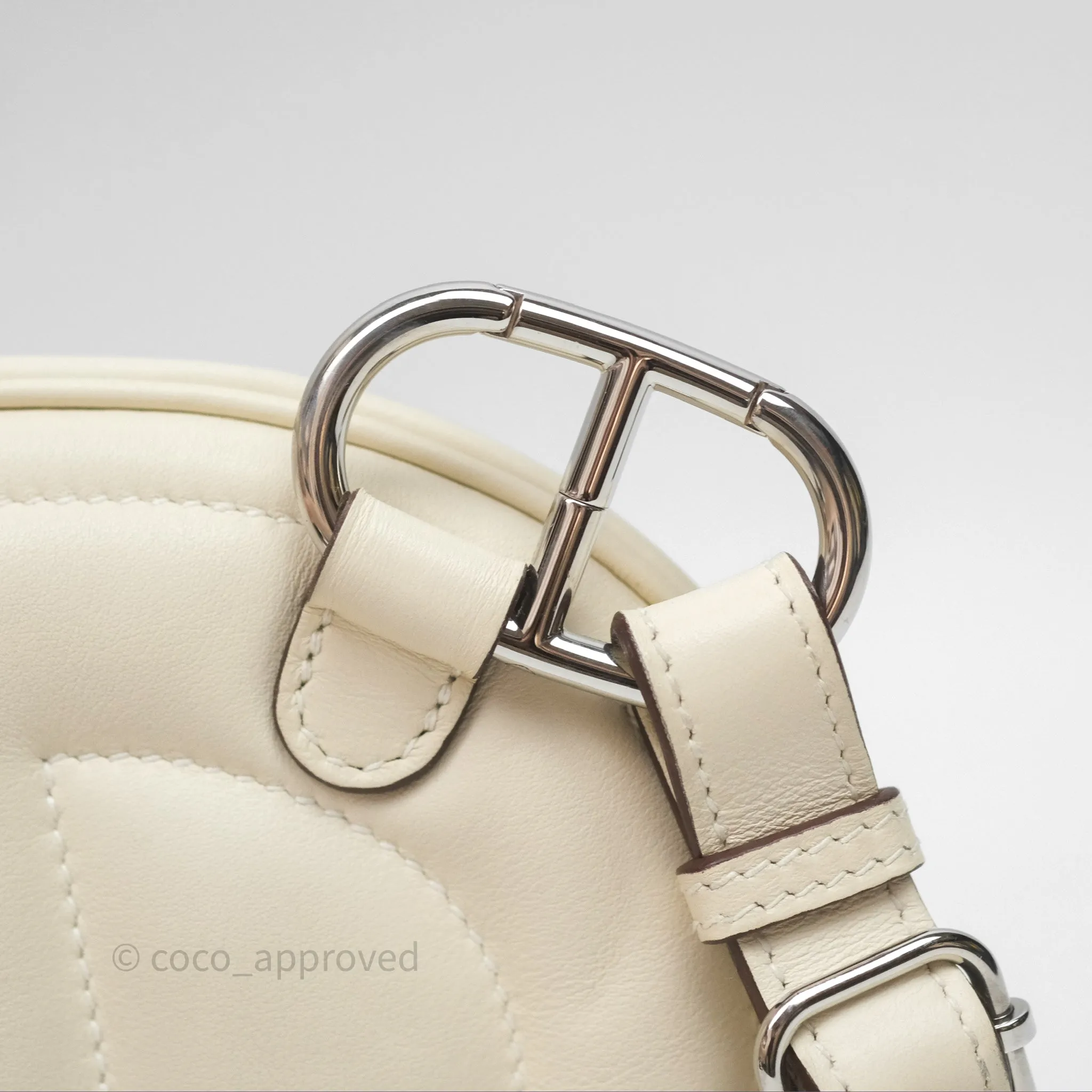 Hermes In-The-Loop Belt Bag Nata I2 Swift Palladium Hardware