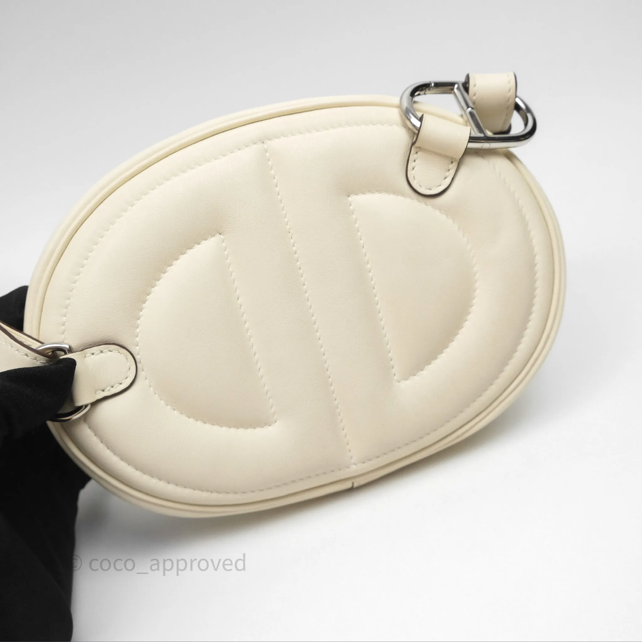 Hermes In-The-Loop Belt Bag Nata I2 Swift Palladium Hardware