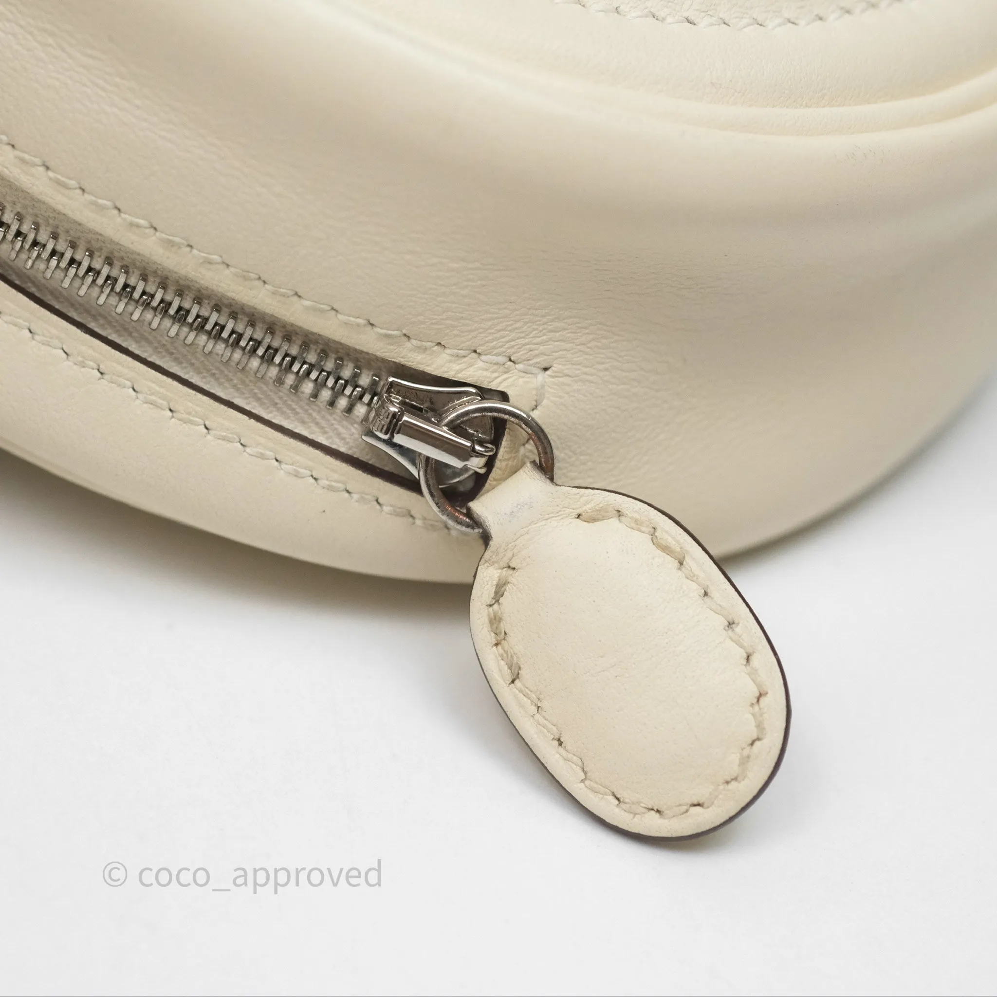 Hermes In-The-Loop Belt Bag Nata I2 Swift Palladium Hardware