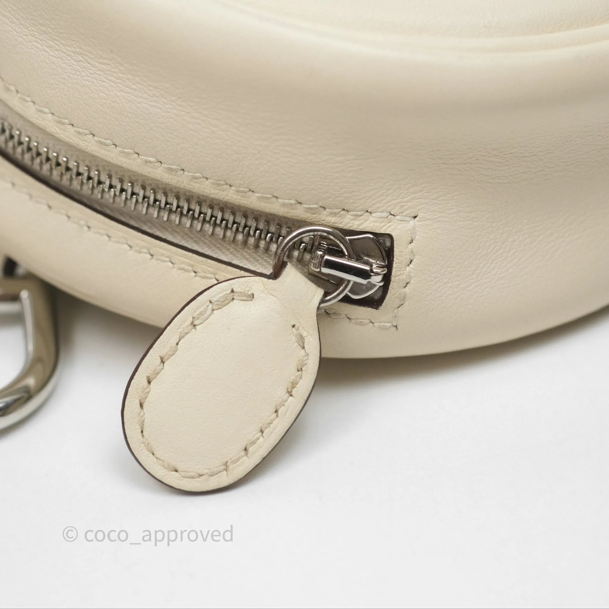 Hermes In-The-Loop Belt Bag Nata I2 Swift Palladium Hardware