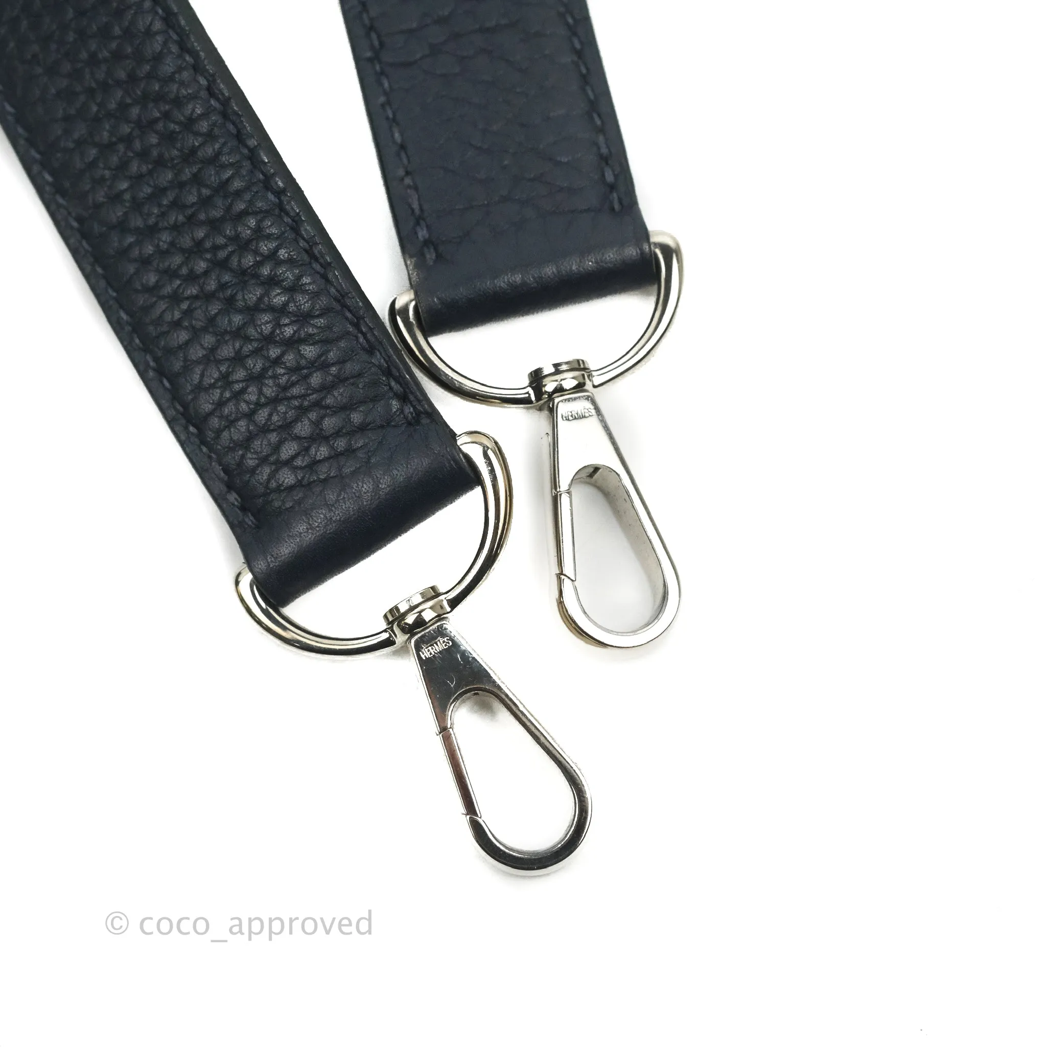 Hermes Jypsiere 28 Togo Midnight Blue Palladium Hardware