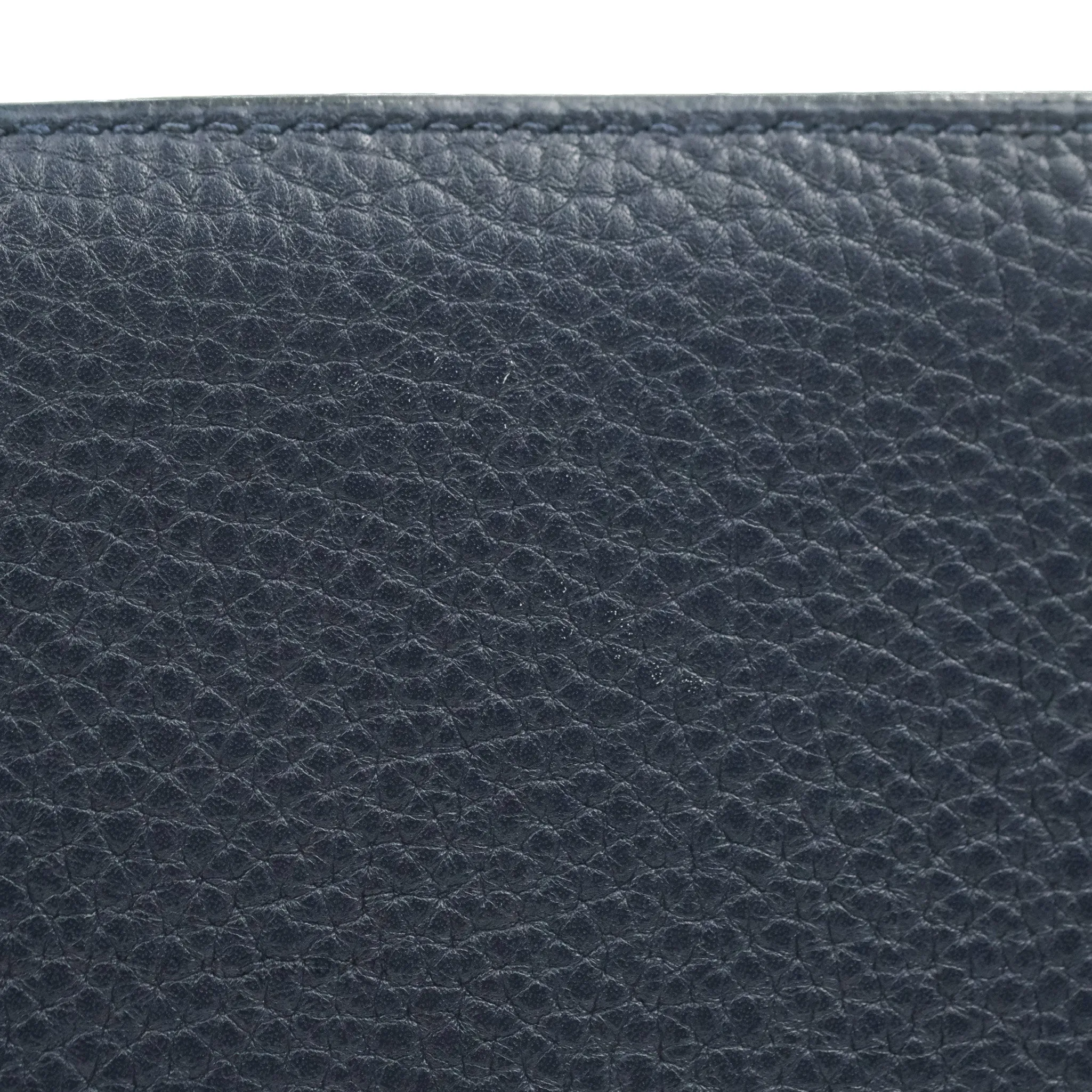 Hermes Jypsiere 28 Togo Midnight Blue Palladium Hardware