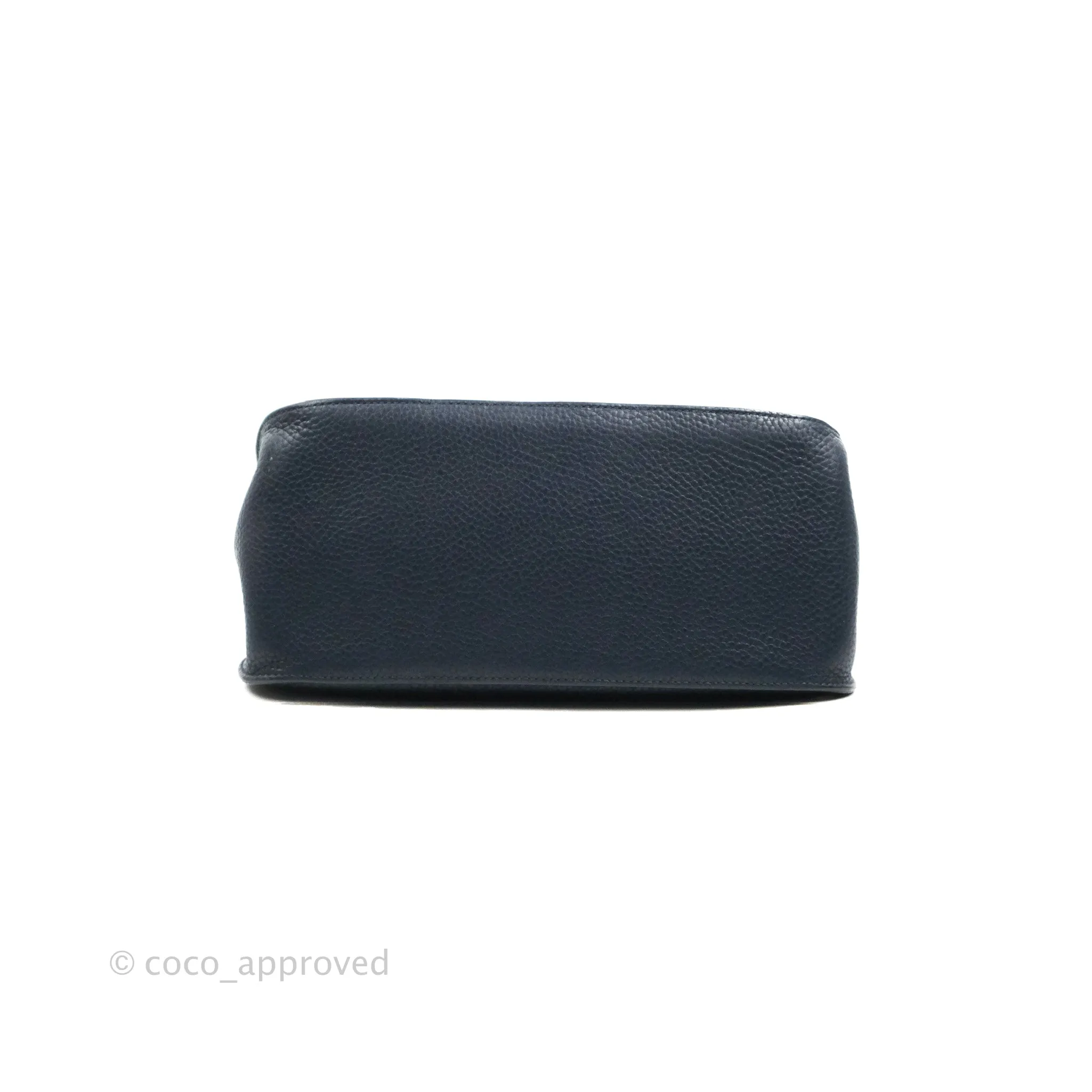 Hermes Jypsiere 28 Togo Midnight Blue Palladium Hardware