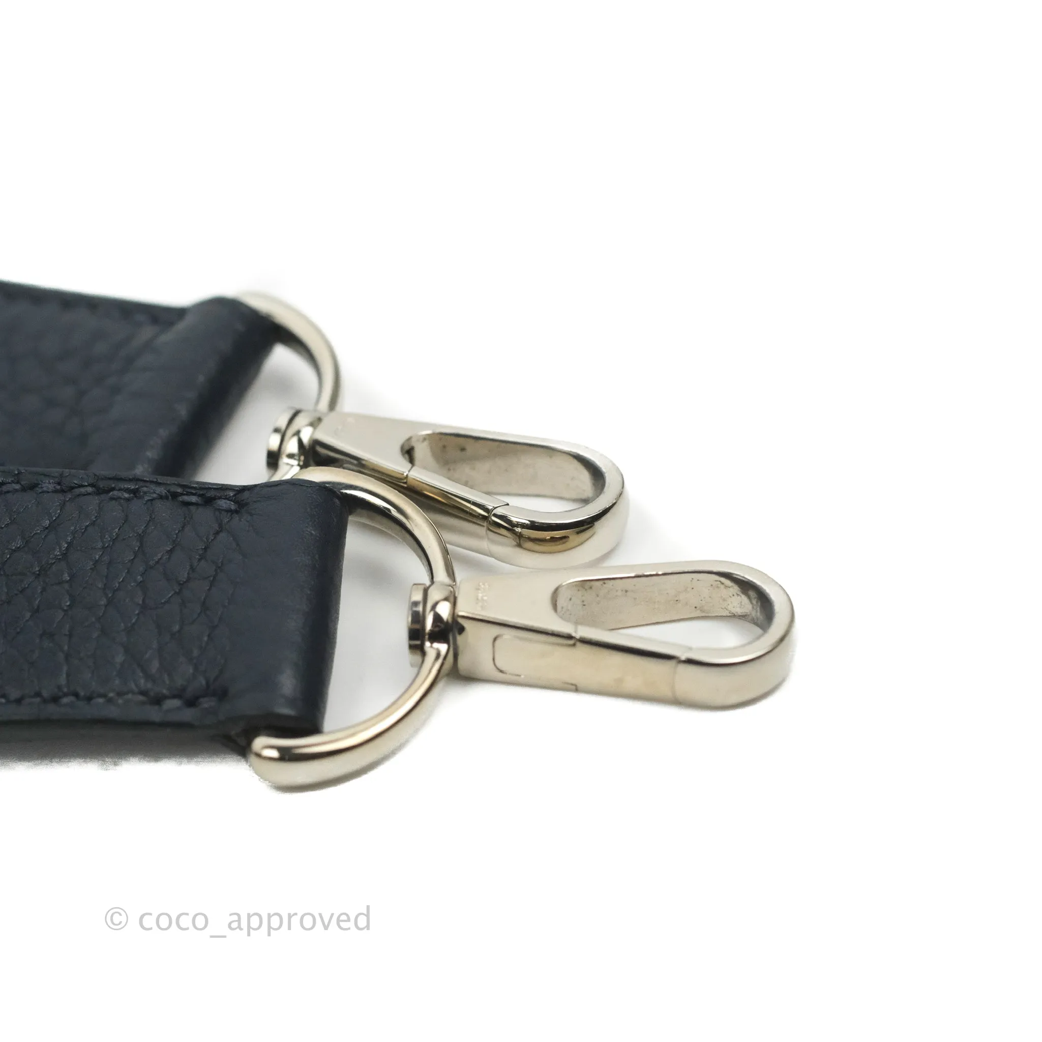 Hermes Jypsiere 28 Togo Midnight Blue Palladium Hardware