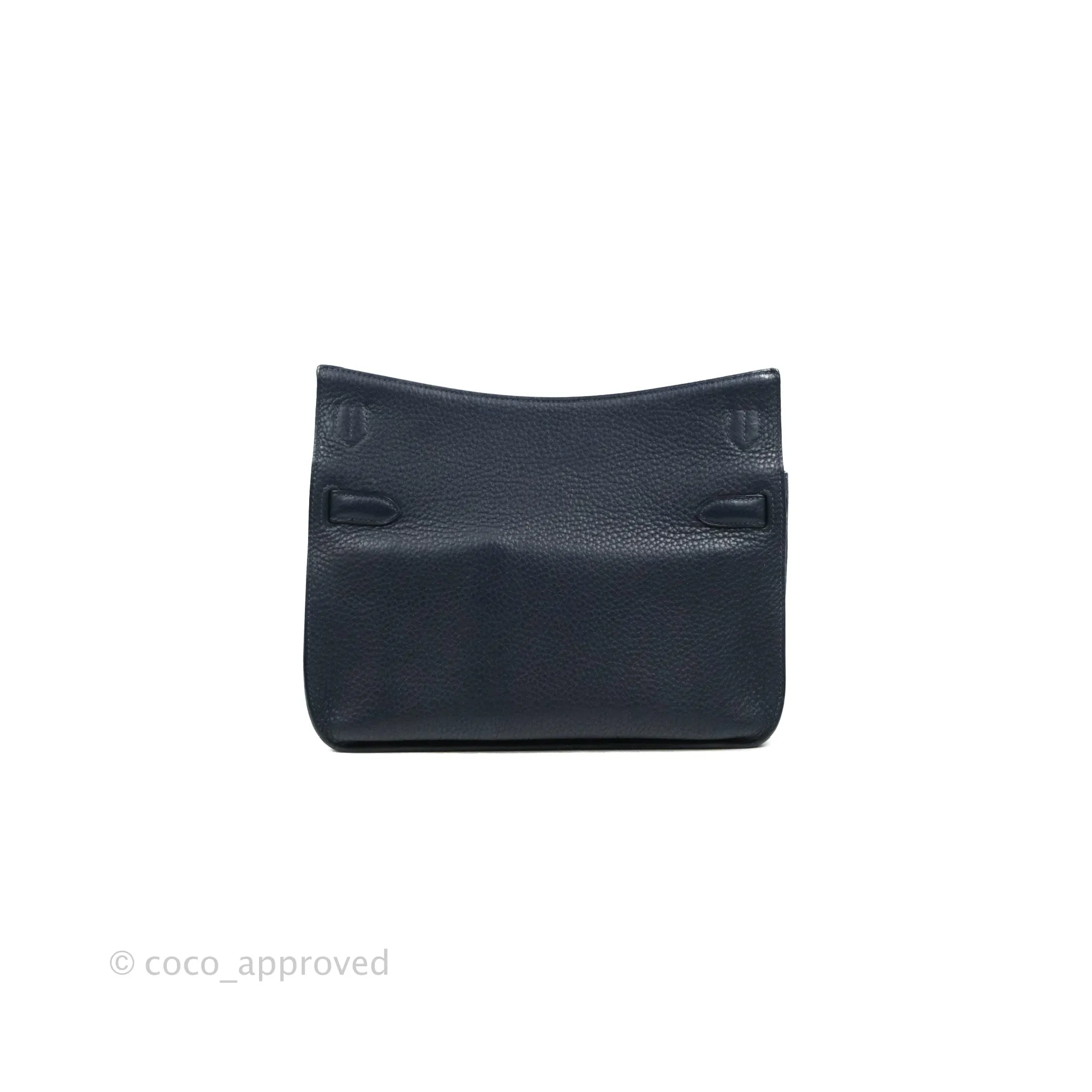 Hermes Jypsiere 28 Togo Midnight Blue Palladium Hardware