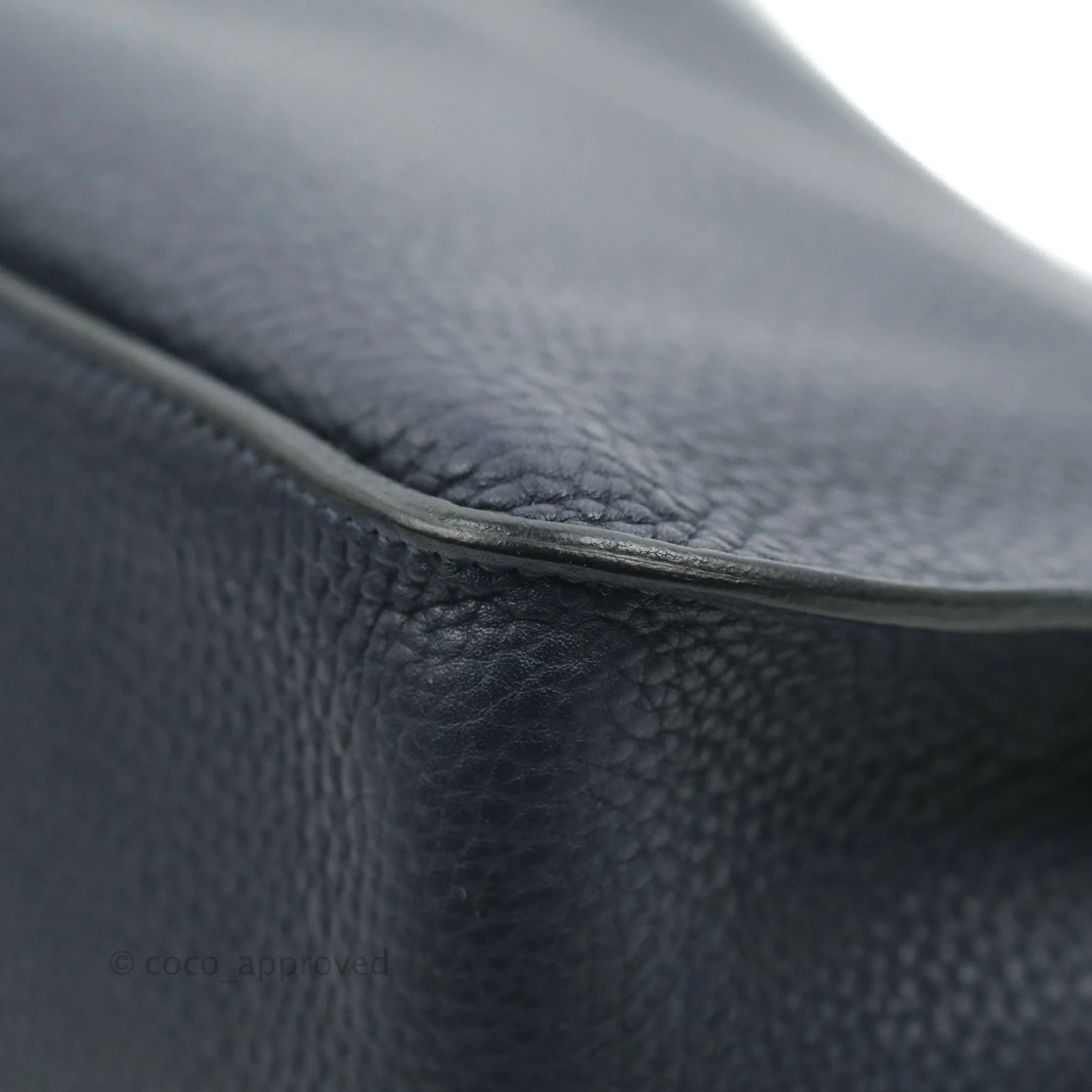 Hermes Jypsiere 28 Togo Midnight Blue Palladium Hardware