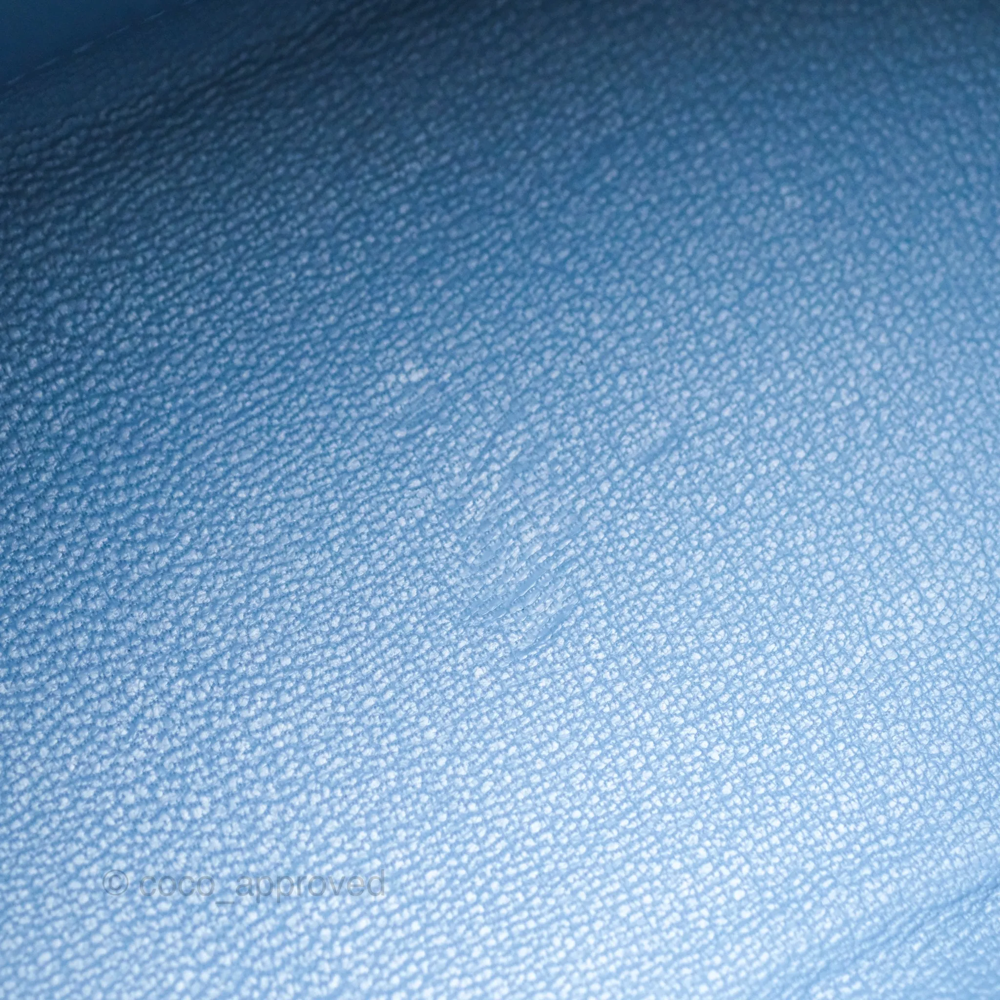 Hermes Kelly 25 Togo Bleu Azur 7R Gold Hardware
