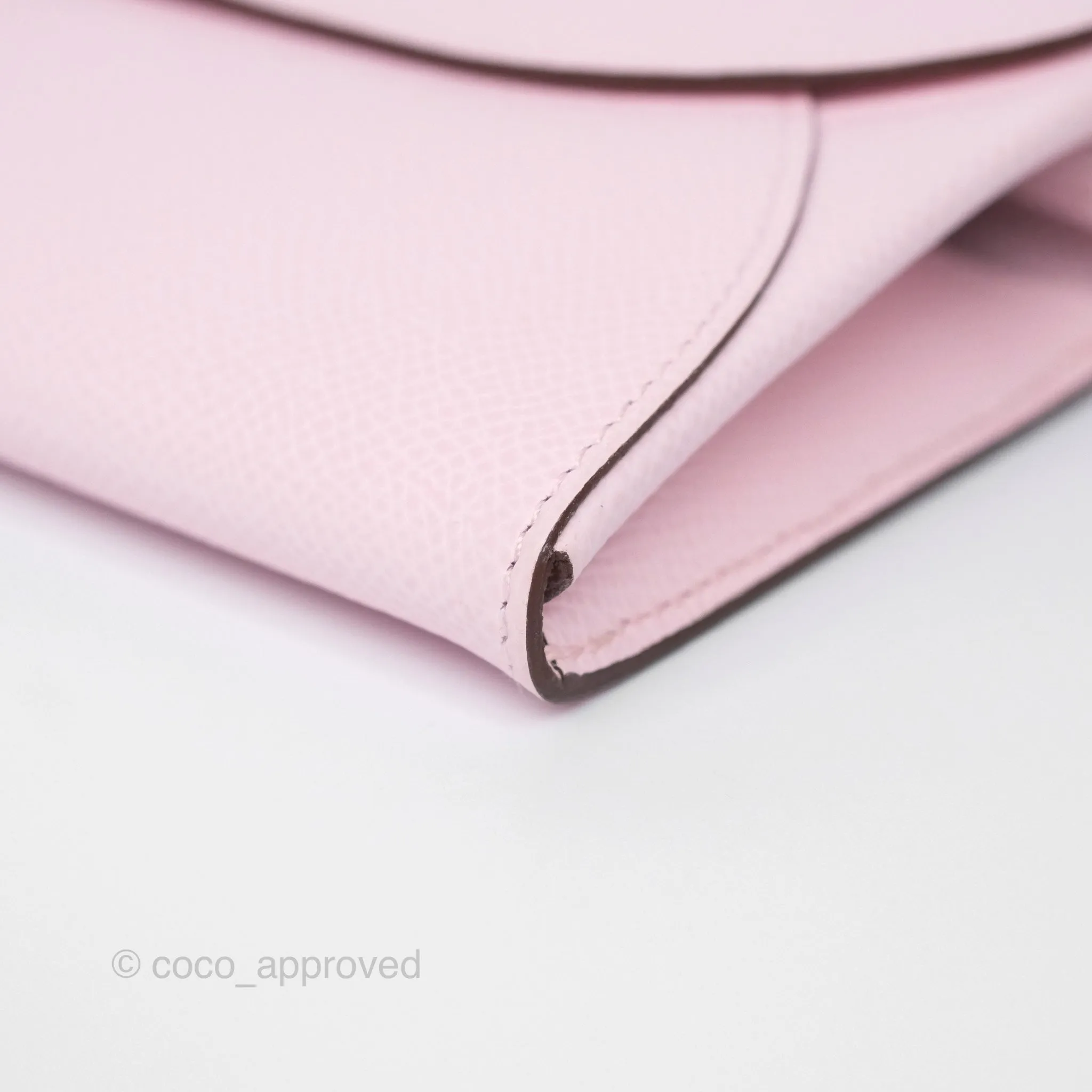 Hermes Maillon To Go Wallet Rose Darling M7 Epsom