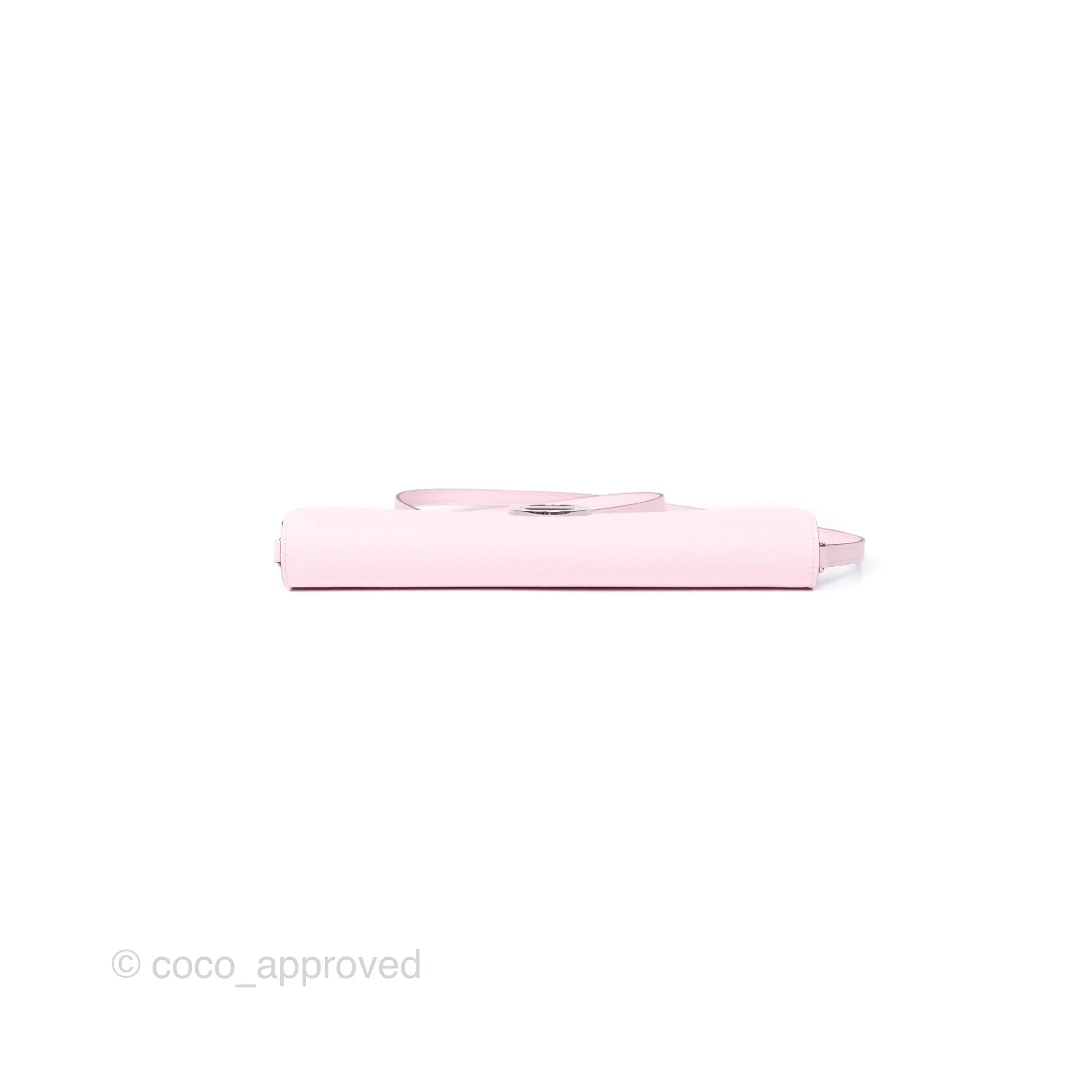 Hermes Maillon To Go Wallet Rose Darling M7 Epsom