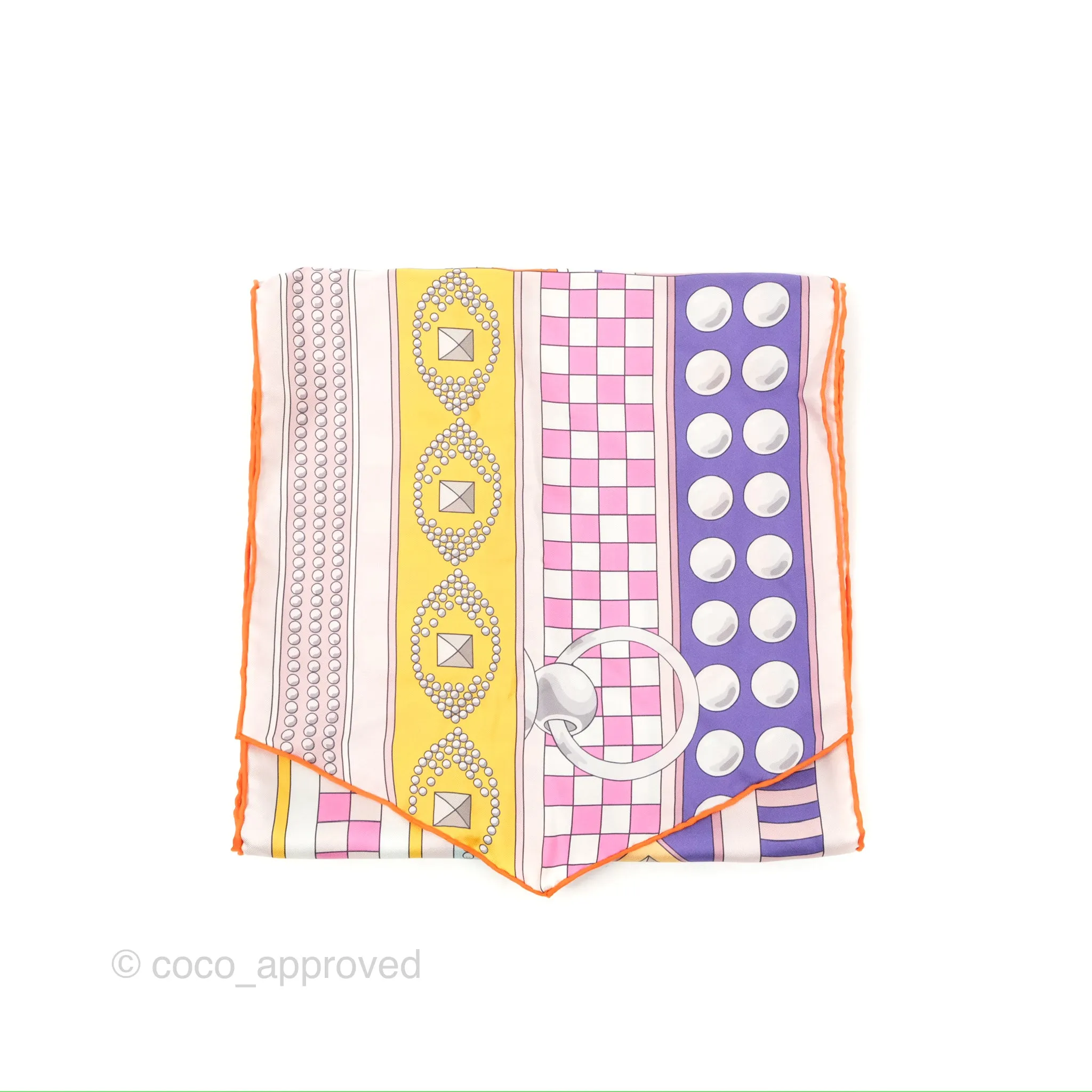 Hermes Maxi Colliers de Chiens Silk Muffler