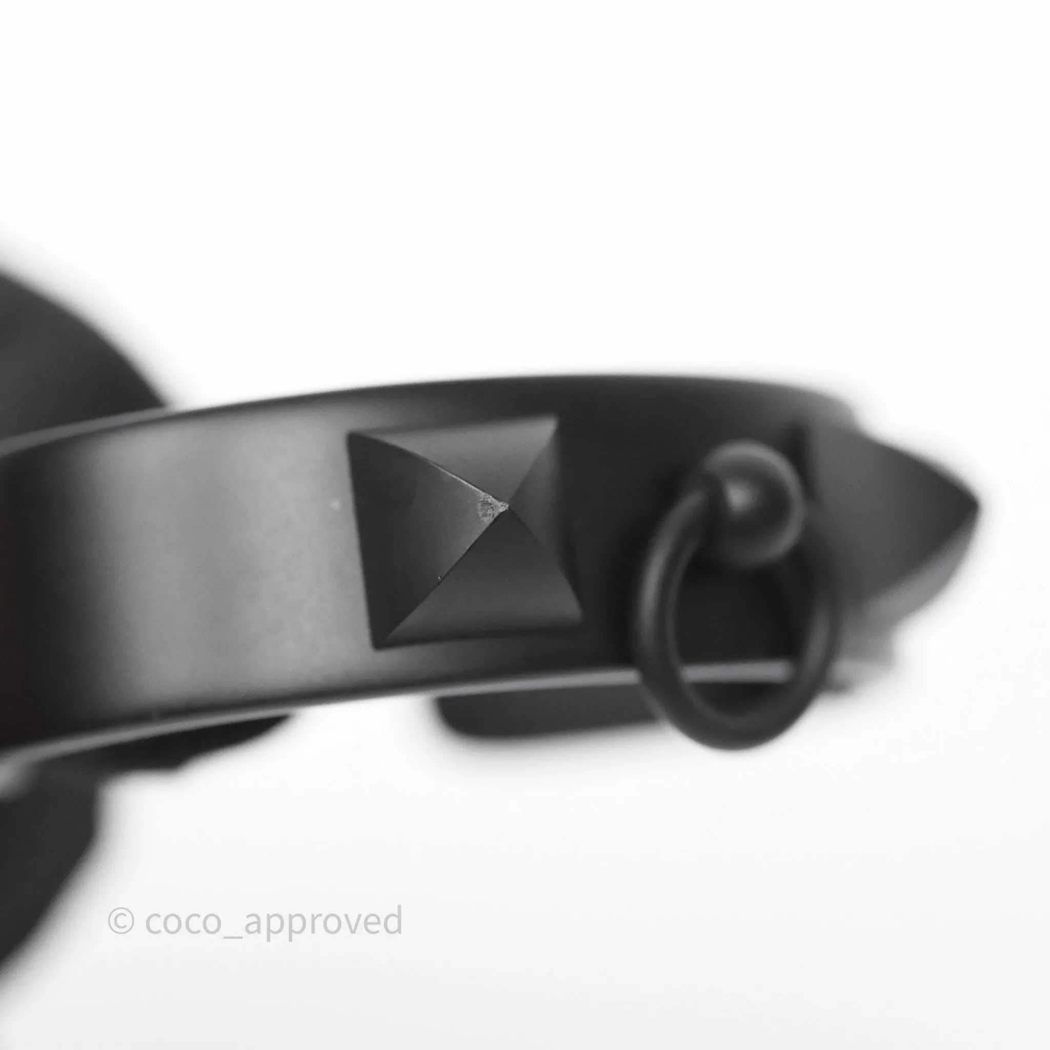 Hermes Medor Aluminium Sunset Bracelet Black Size T2