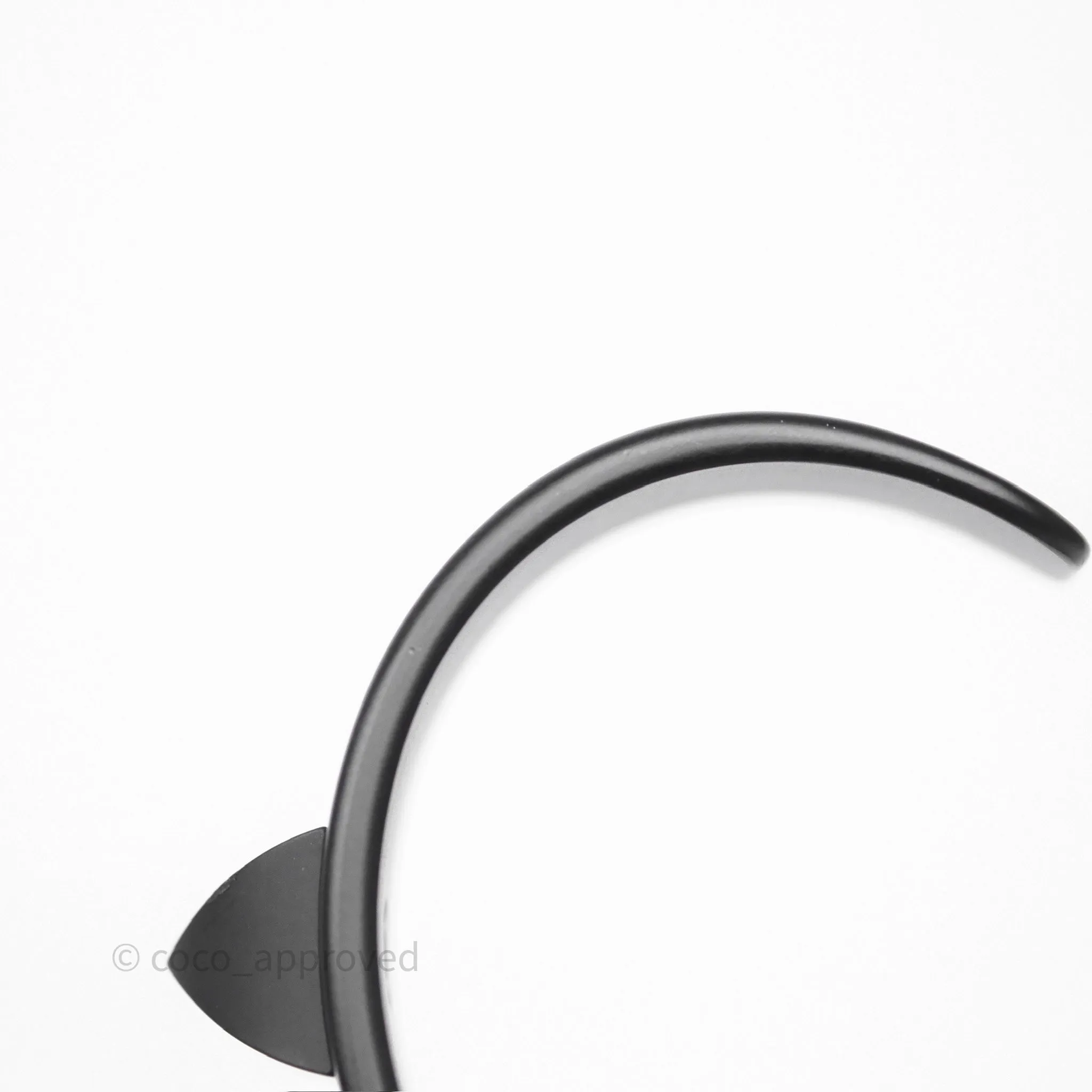 Hermes Medor Aluminium Sunset Bracelet Black Size T2