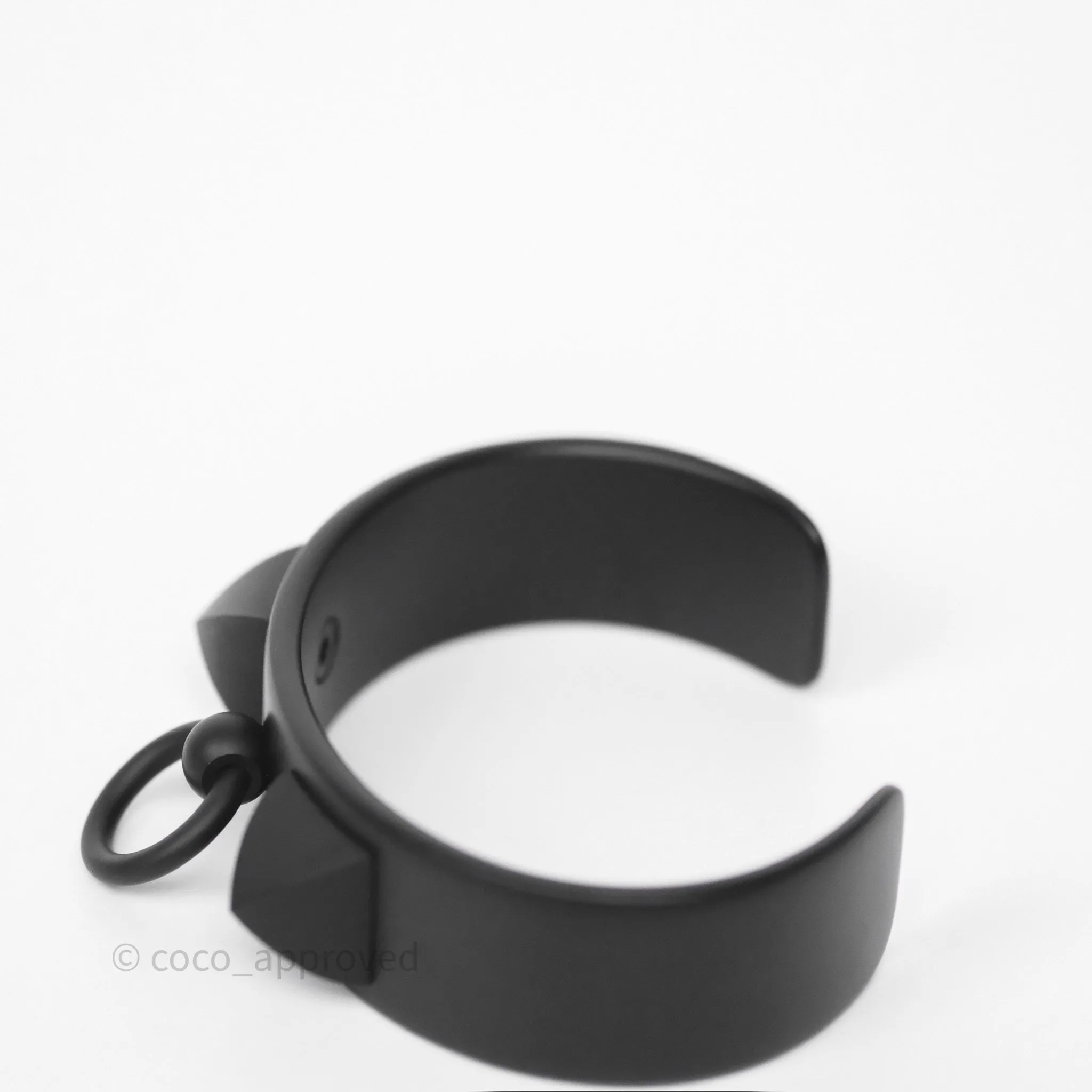 Hermes Medor Aluminium Sunset Bracelet Black Size T2