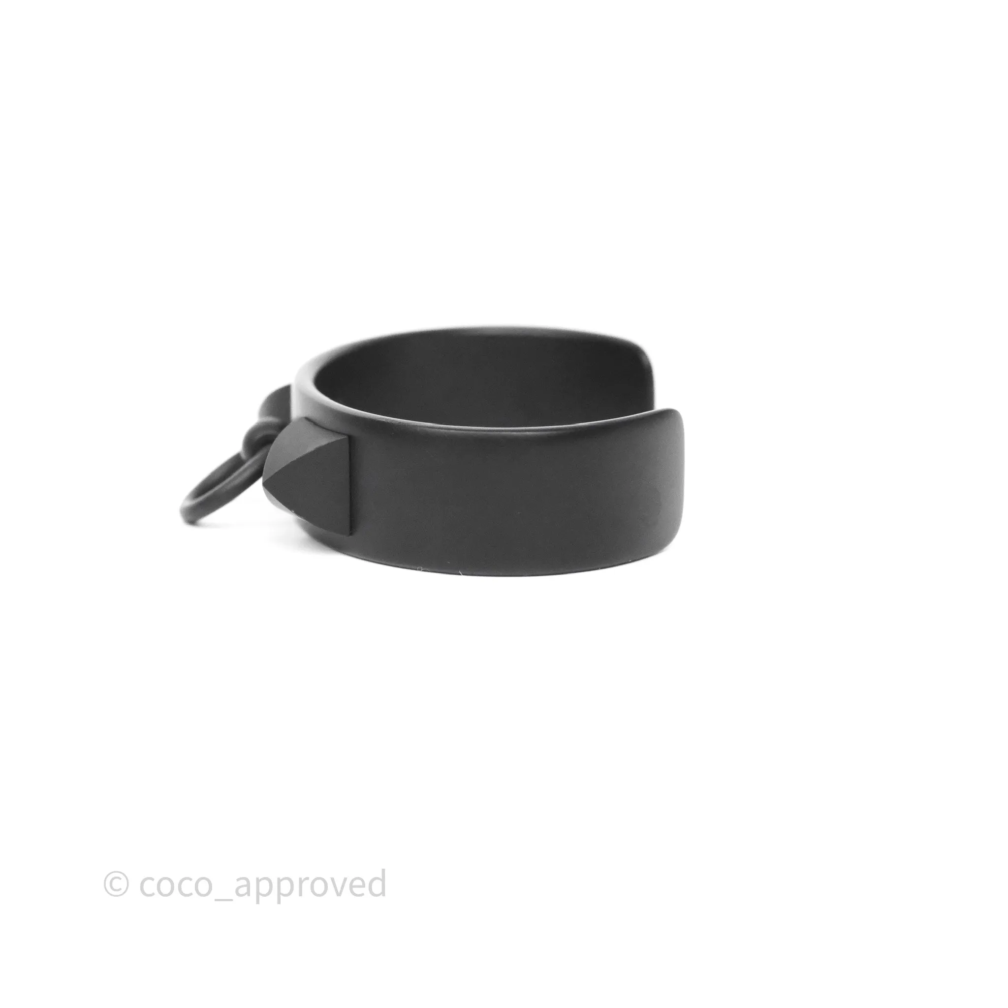 Hermes Medor Aluminium Sunset Bracelet Black Size T2