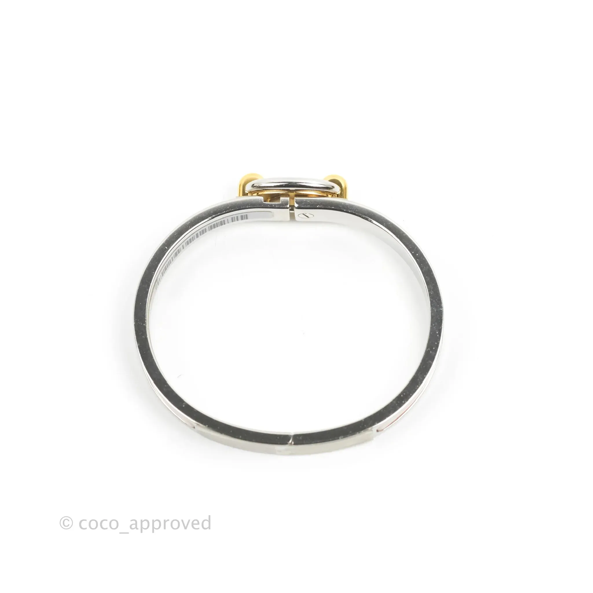 Hermes Mini Clic Chaine d'Ancre Bracelet PM Rose Candeur