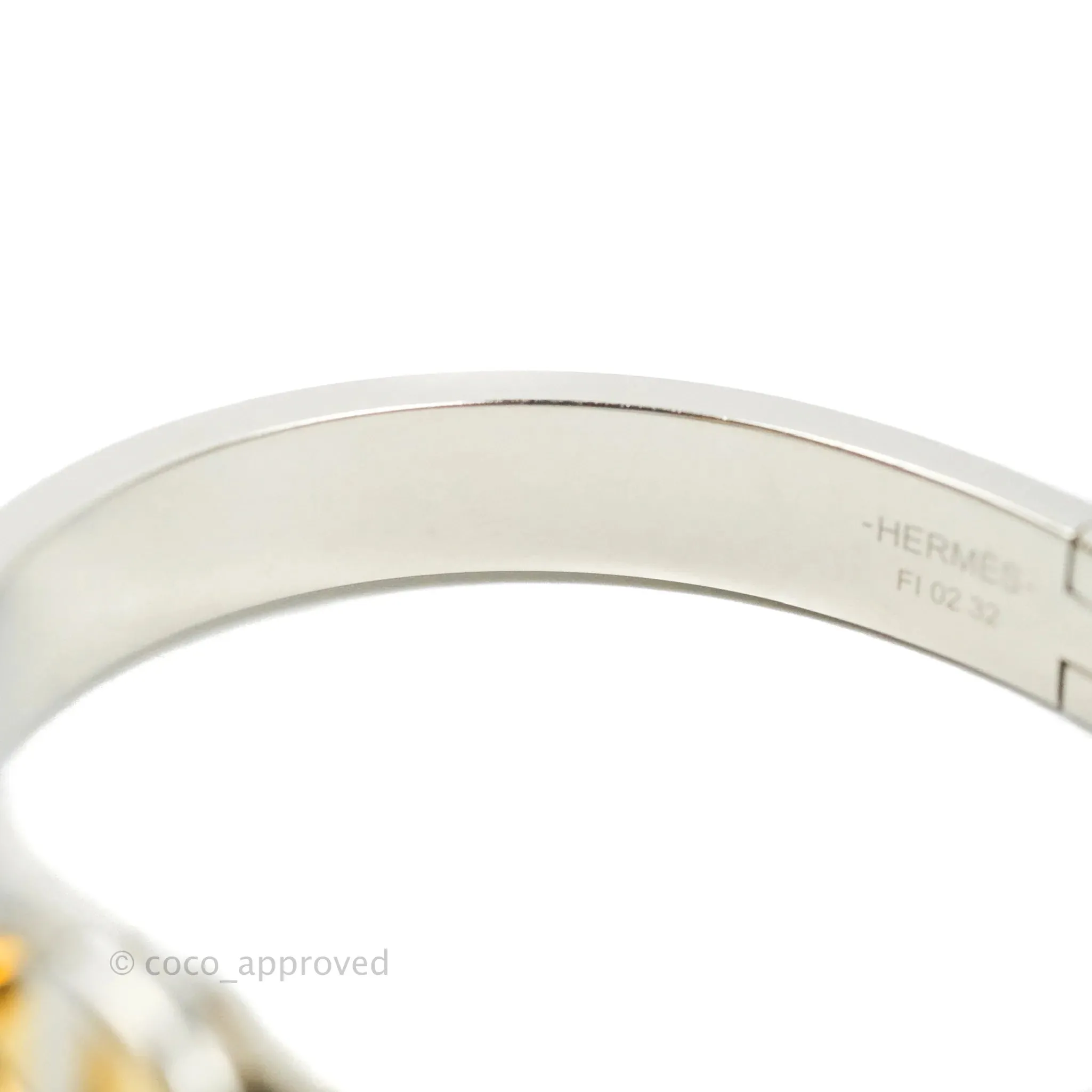 Hermes Mini Clic Chaine d'Ancre Bracelet PM Rose Candeur