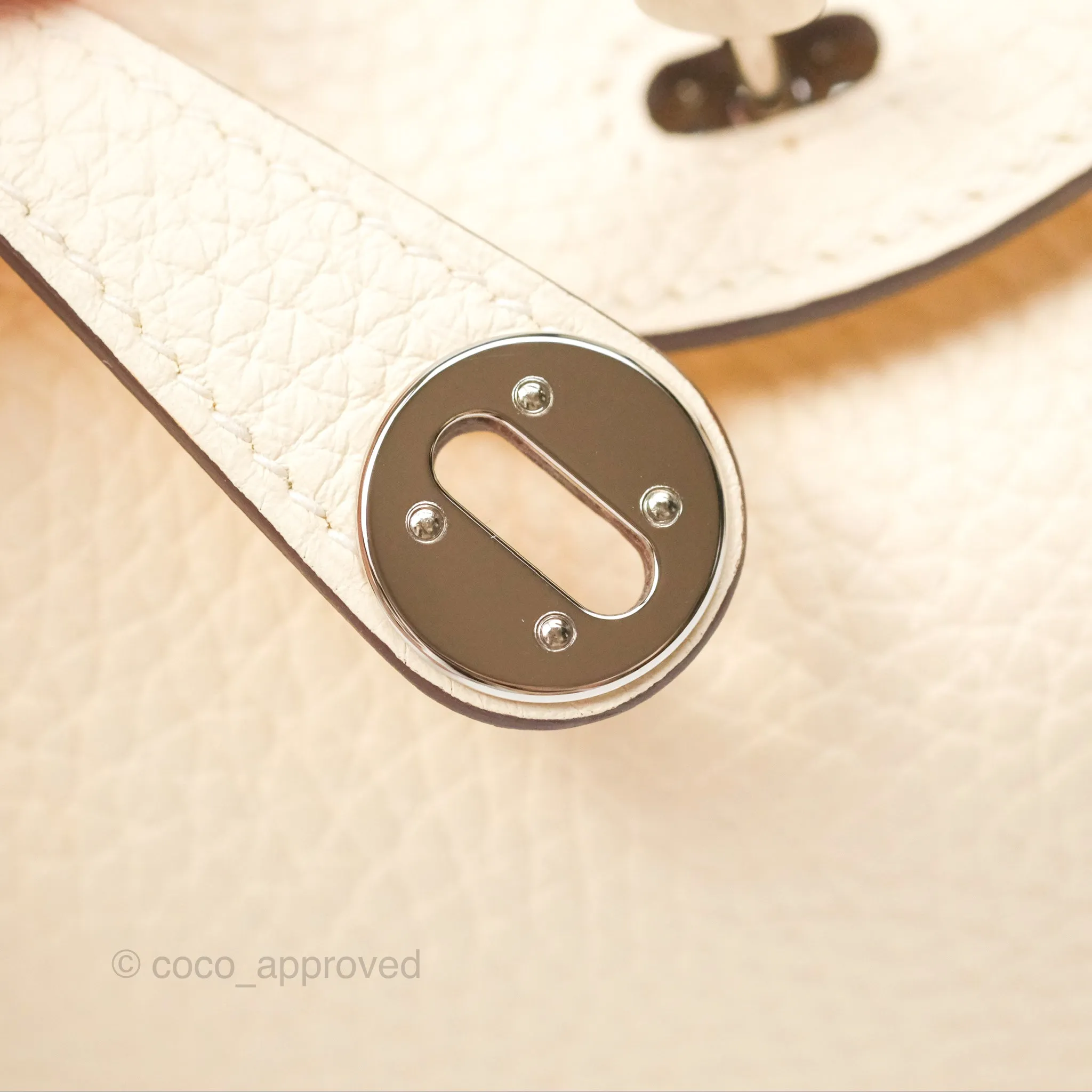 Hermes Mini Lindy Nata I2 Clemence Maxi Quadrille Lime/Mauve sylvestre Toile Palladium Hardware